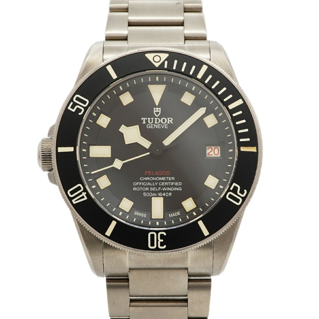 Tudor Pelagos LHD Left-Hand 25610TNL Black Dial Men's Watch (1 of 11)