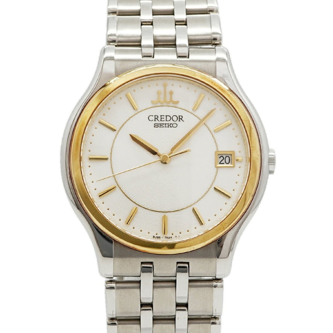 Seiko Credor GCAZ010 8J86-7A00 Silver Dial Men's Watch: --- Catalog ---Category: SizeWrist Size: 17cm / 6.69''Case Diameter: 35mm / 1.38''Category: DesignType: WristwatchGender: MenColor (Dial): SilverMaterial (Band): Stainless steelCategory: GeneralMPN: G