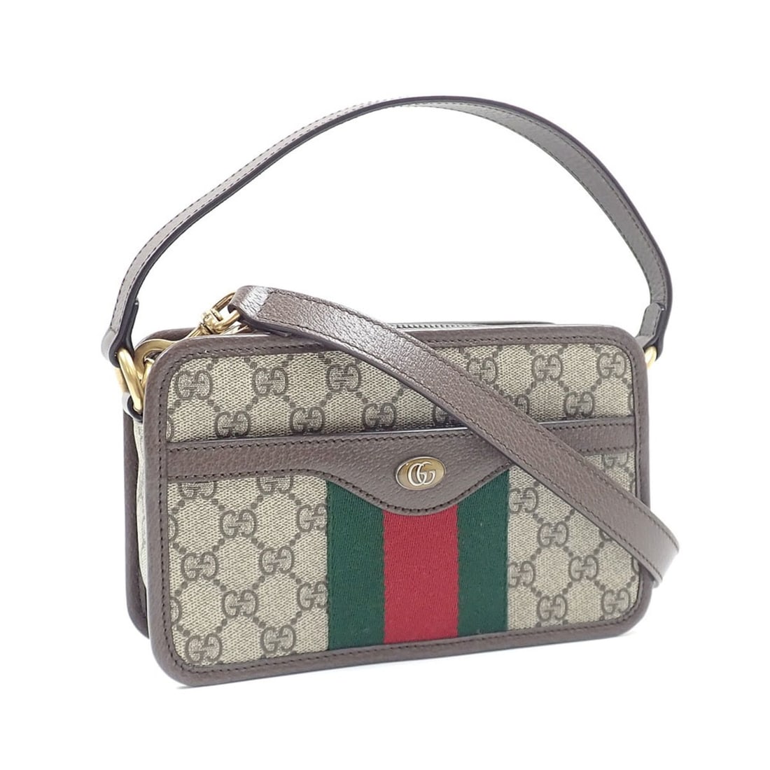 Gucci GG Supreme Shoulder Bag for Women, Beige/Brown PVC, 779890: --- Catalog ---Category: SizeSize (HxWxD): 14cm x 22cm x 6.5cm / 5.51'' x 8.66'' x 2.55''Category: DesignType: Shoulder bagColor: Beige, BrownGender: WomenMaterial: PVC Category: GeneralBrand: Gucci--