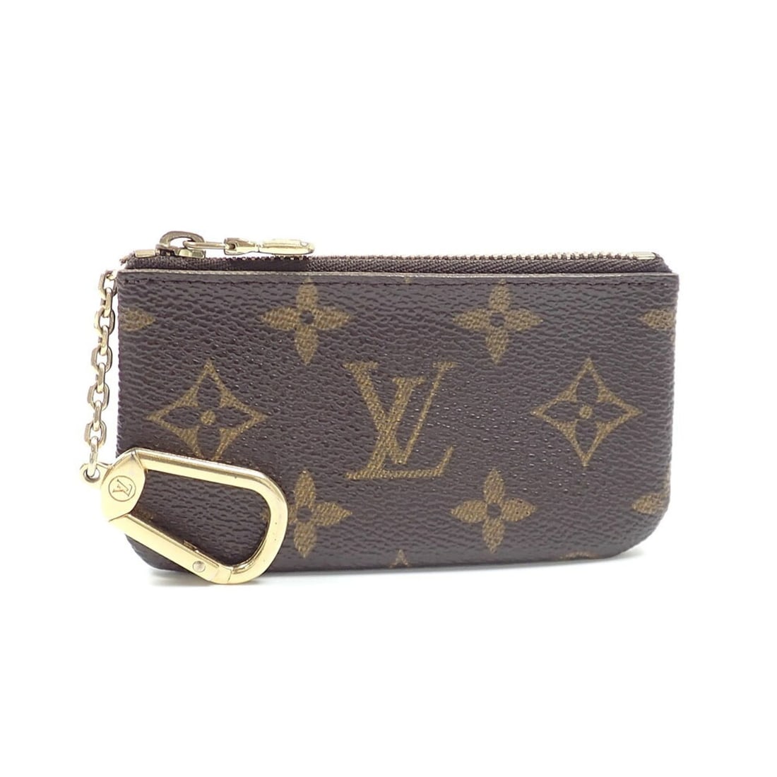 Louis Vuitton Monogram Pochette Clé M62650 Coin Purse/Key Case - Case/Key Holder Women's/Men's (1 of 8)