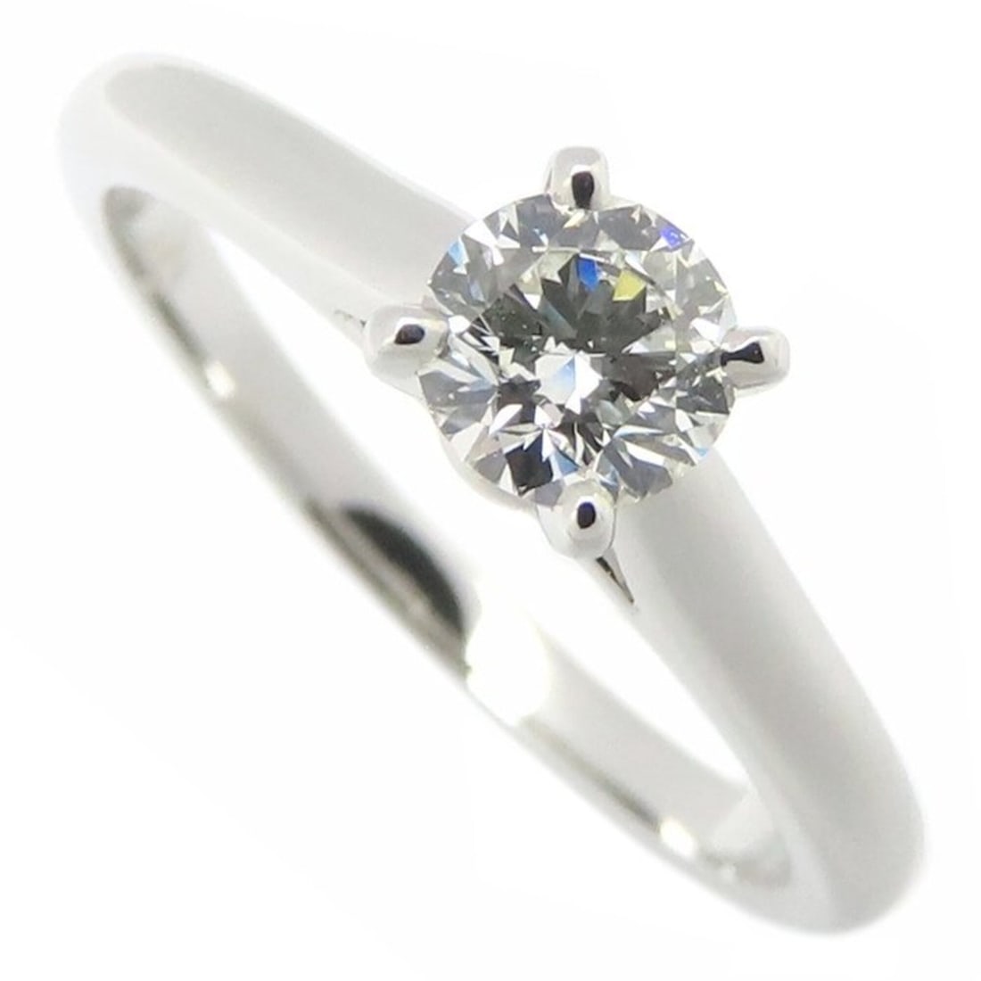 CARTIER Cartier 1895 Solitaire Ring, Single Diamond 0.35ct, Size 51, Pt950, Women's, Item Number: --- Catalog ---Category: SizeWeight: 3.9g / 0.13oz.JP Size: 10.5US Size: 5.5Stone Diameter: 4.40mm / 0.17''Category: DesignType: Band ringStone: DiamondGender: WomenMaterial: Platinum 950Weight (ct.):