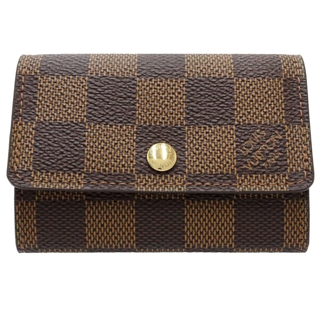 LOUIS VUITTON Louis Vuitton Damier Wallet/Coin Case N61930 Portemonnaie Plat Ebene Women's 182220: --- Catalog ---Category: SizeSize (HxWxD): 6.5cm x 10cm x 2cm / 2.55'' x 3.93'' x 0.78''Category: DesignType: Coin purse/coin caseColor: EbeneGender: WomenMaterial: Damier Canvas Category: GeneralLine