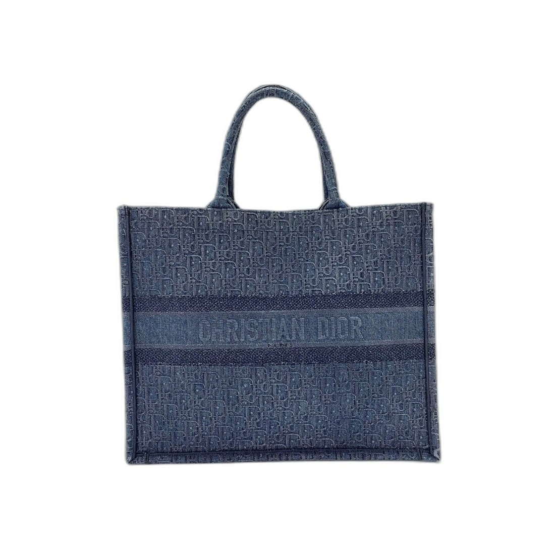 Christian Dior Book Tote Bag, Blue: --- Catalog ---Category: SizeHandle Drop: 18.00cm / 7.09''Size (HxWxD): 35cm x 42cm x 16cm / 13.77'' x 16.53'' x 6.29''Category: DesignType: Tote bagColor: BlueGender: WomenCategory: GeneralBrand: Chr