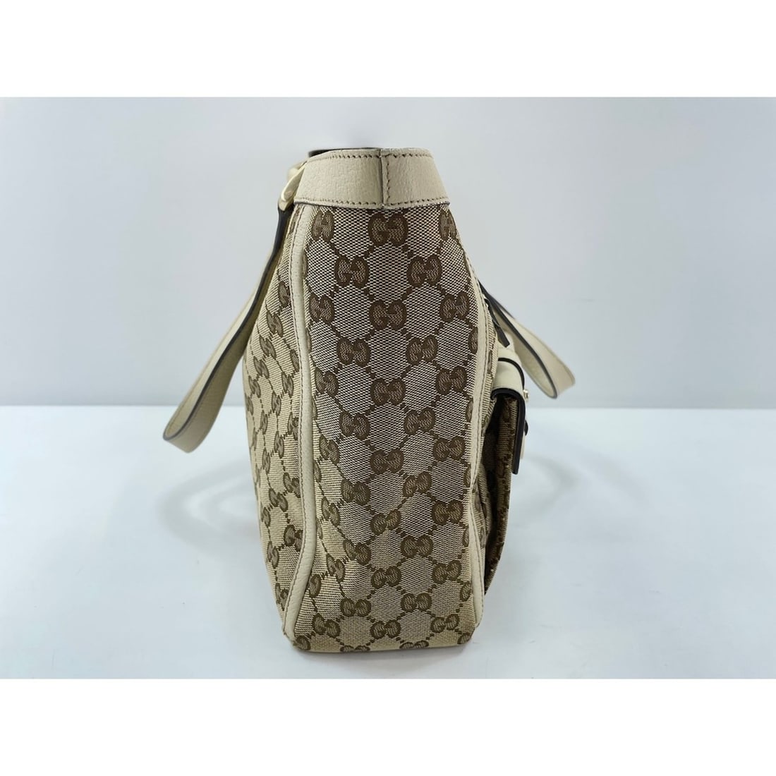 GUCCI handbag, beige - 4