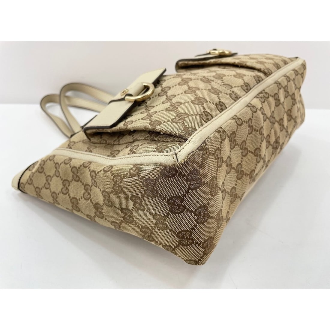 GUCCI handbag, beige - 6