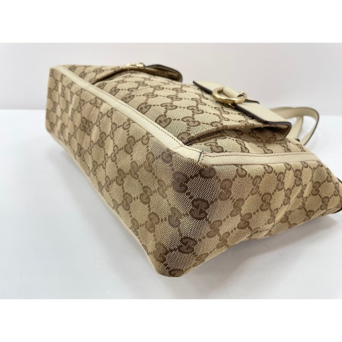 GUCCI handbag, beige - 7