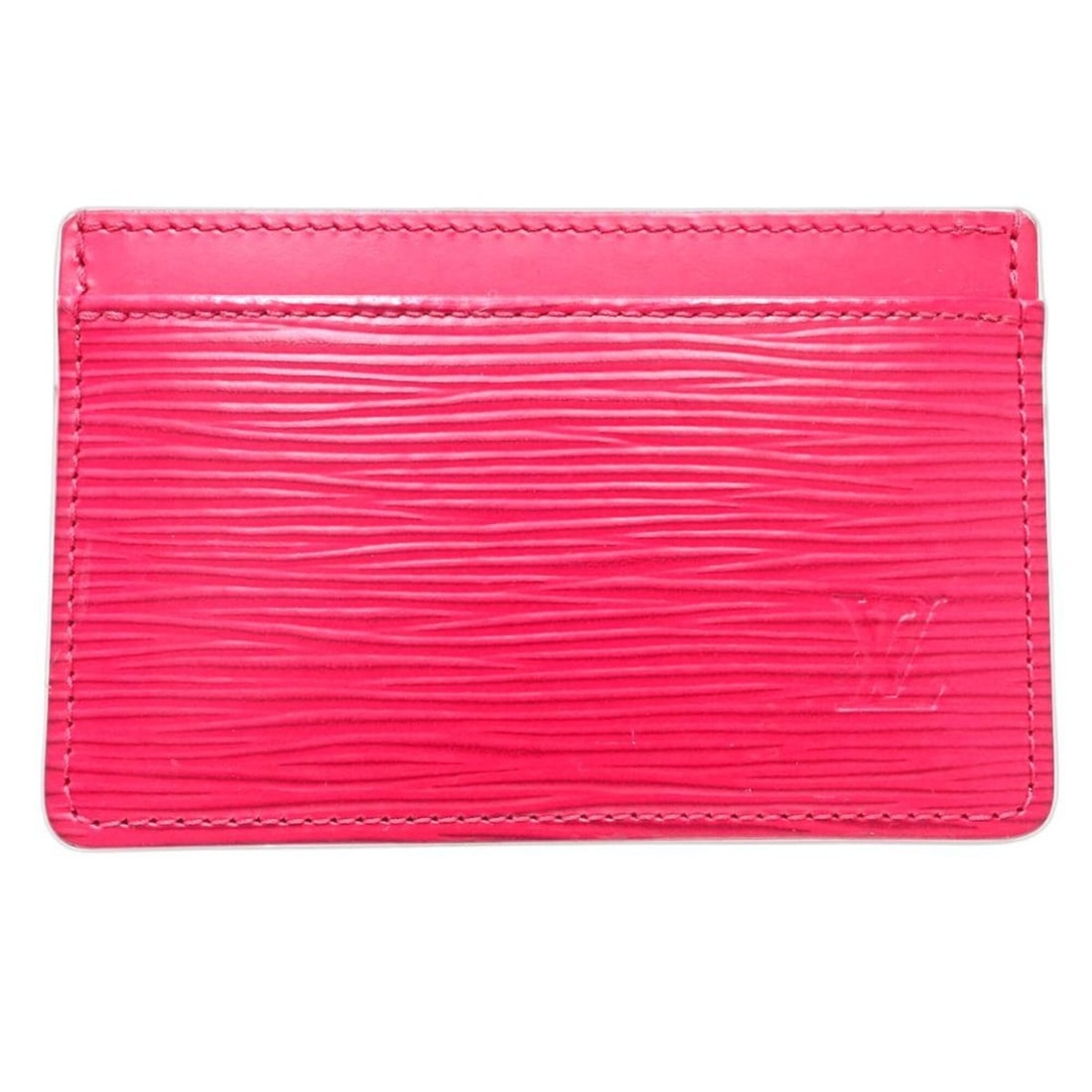LOUIS VUITTON Louis Vuitton Epi Business Card Holder/Card Case M69154 Portecarte Simple Grenade: --- Catalog ---Category: DesignType: Business card caseColor: GrenadeGender: WomenMaterial: Epi leather Category: GeneralLine: EpiBrand: Louis VuittonCategory: Physical PropertiesSize (HxWxD): 7cm x 1