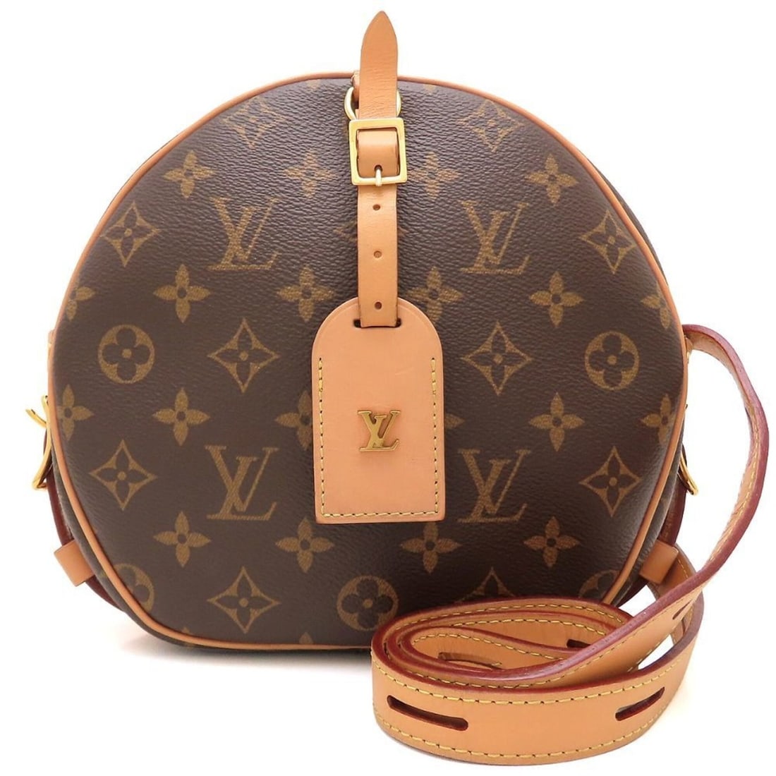 LOUIS VUITTON Louis Vuitton Monogram Boite Chapeau Souple MM M45647 Shoulder Bag Crossbody Brown: --- Catalog ---Category: SizeSize (HxWxD): 20cm x 22cm x 8cm / 7.87'' x 8.66'' x 3.14''Category: DesignType: Shoulder bagColor: BrownGender: WomenClosure: ZipperMaterial: Monogram Category: GeneralLin