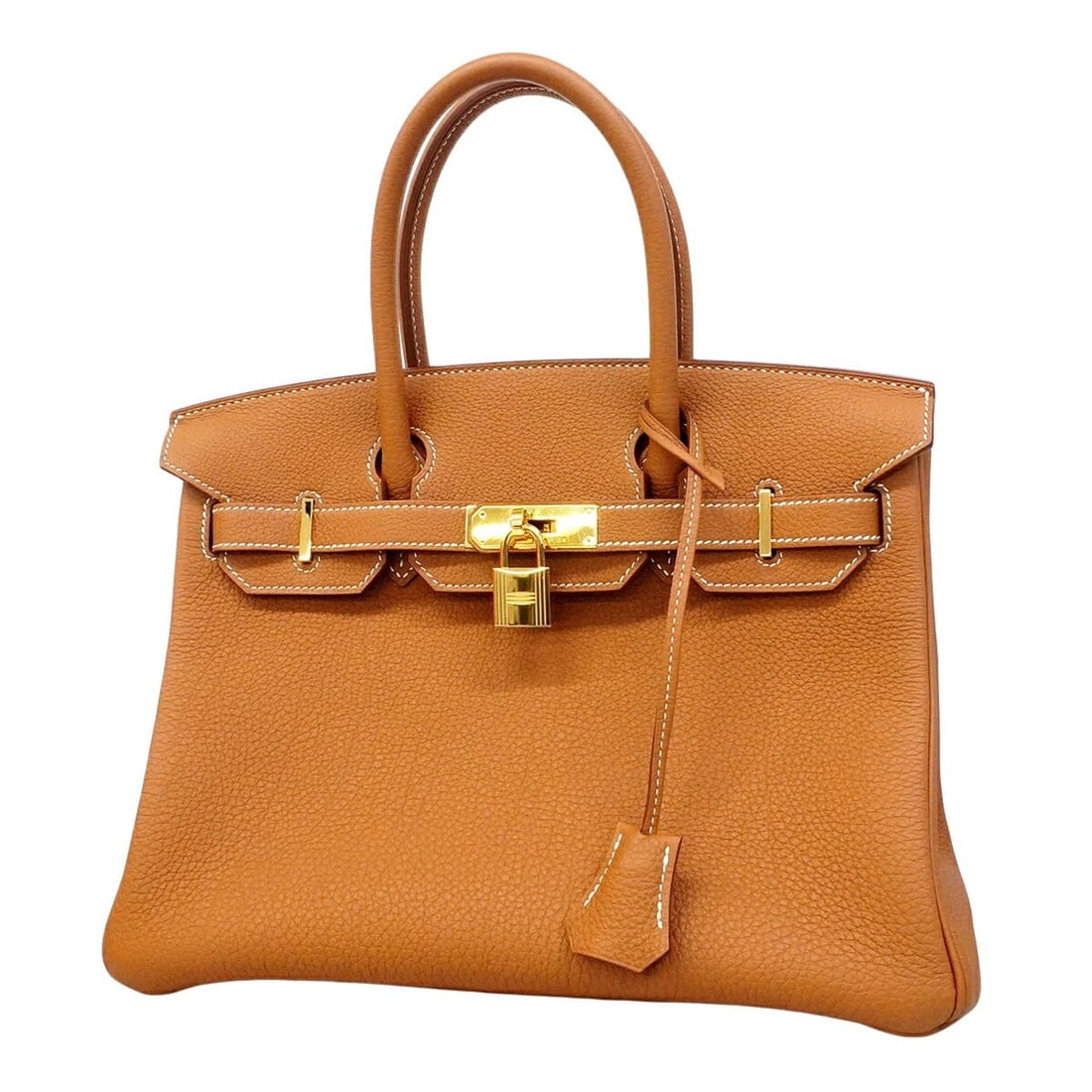 Hermes Birkin 30 Togo Gold Handbag (?R stamp) - Women's (1 of 8)