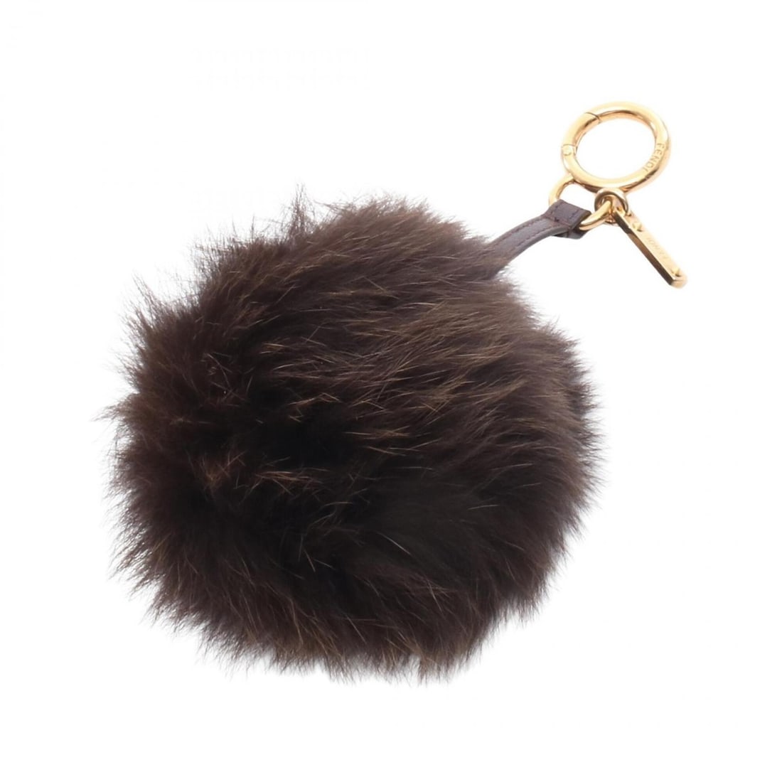 Fendi Pom Charm, Fur Accessory, Women's, Brown, 7AR259: --- Catalog ---Category: DesignType: Handbag charmColor: BrownGender: WomenMaterial: FurCategory: GeneralMPN: 7AR259Brand: Fendi--- Item List ---Section: ConditionRanking: Rank A Used - A few traces o