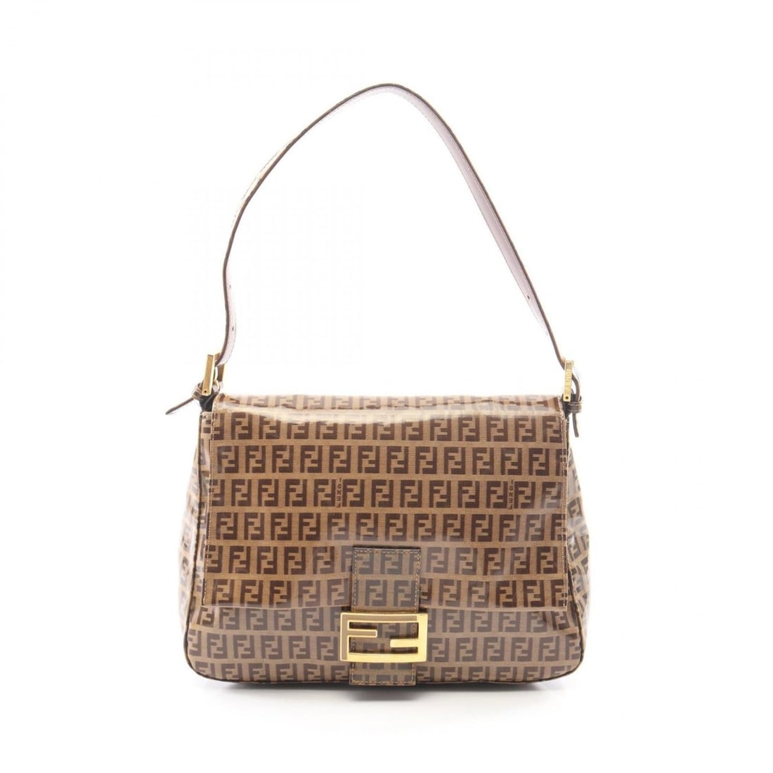 Fendi Zucchino Mamma Bucket Shoulder Bag/Handbag, Coated Canvas and Leather, Women's, Beige/Brown,: --- Catalog ---Category: SizeSize (HxWxD): 23cm x 29cm x 12cm / 9.05'' x 11.41'' x 4.72''Category: DesignType: Handbag, Shoulder bagColor: Beige, BrownGender: WomenMaterial: Coated canvas , Leather Ca