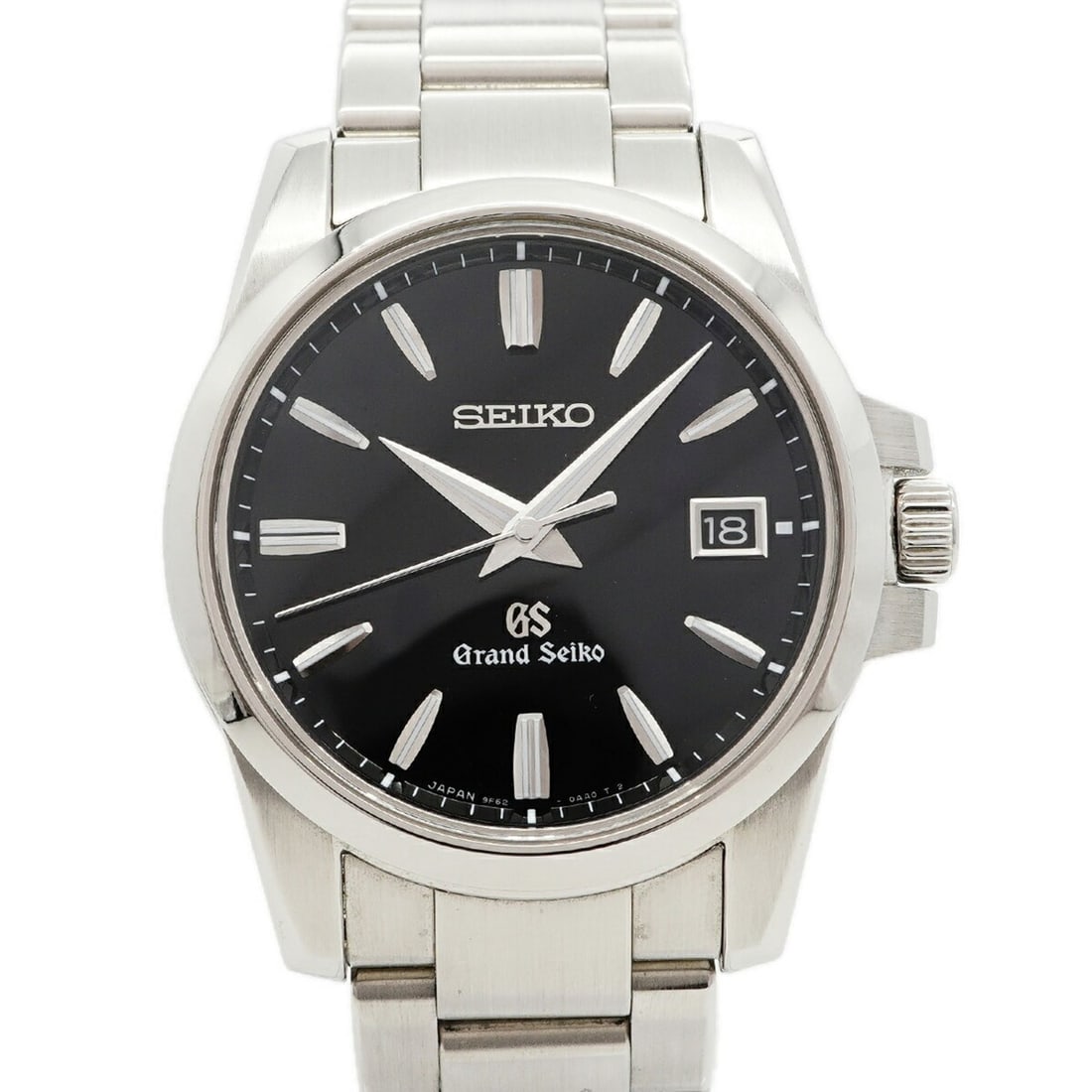 Seiko Grand SBGX055 9F62-0AA1 Black Dial Men's Watch: --- Catalog ---Category: SizeWrist Size: 15.5cm / 6.1''Case Diameter: 37mm / 1.46''Category: DesignType: WristwatchGender: MenColor (Dial): BlackMaterial (Band): Stainless steelCategory: GeneralMPN: S