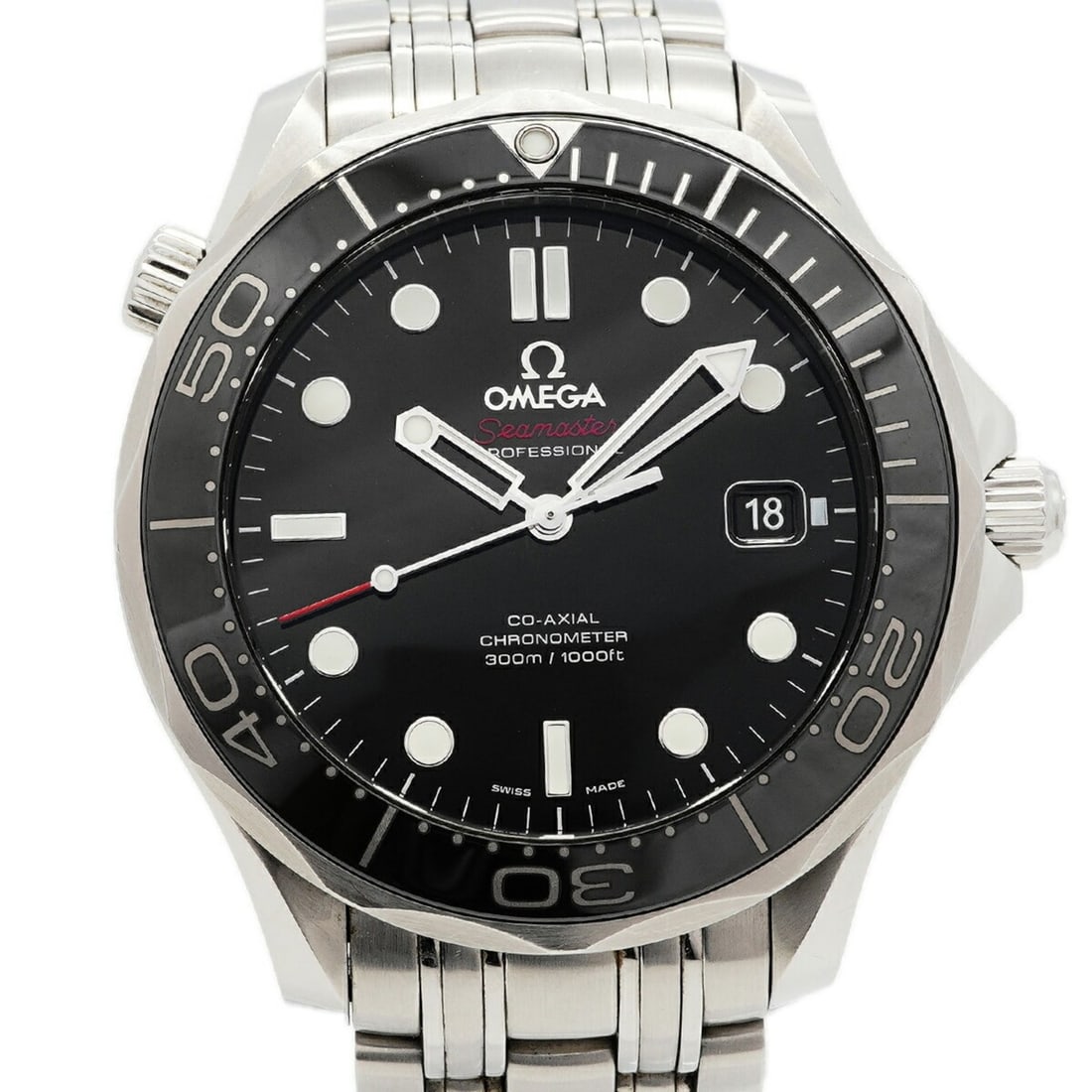 Omega Seamaster 300 Co-Axial 212.30.41.20.01.003 Black Dial Men's Watch: --- Catalog ---Category: SizeWrist Size: 15cm / 5.9''Case Diameter: 41.3mm / 1.63''Category: DesignType: WristwatchGender: MenColor (Dial): BlackMaterial (Band): Stainless steelCategory: GeneralMPN: 2