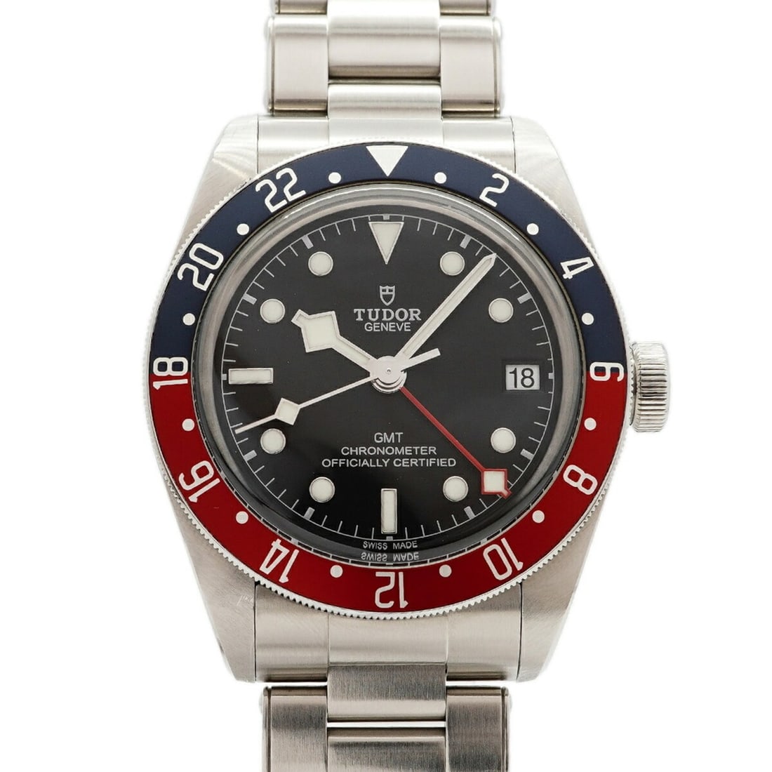 Tudor Black Bay GMT 79830RB Dial Men's Watch: --- Catalog ---Category: SizeWrist Size: 15cm / 5.9''Case Diameter: 41mm / 1.61''Category: DesignType: WristwatchGender: MenColor (Dial): BlackMaterial (Band): Stainless steelCategory: GeneralMPN: 798