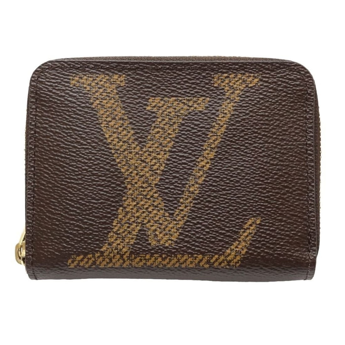 LOUIS VUITTON Louis Vuitton Wallet/Coin Case M69354 Zippy Coin Purse Monogram Giant Brown 182166: --- Catalog ---Category: SizeSize (HxWxD): 8.5cm x 11cm x 2cm / 3.34'' x 4.33'' x 0.78''Category: DesignType: Coin purse/coin caseColor: BrownGender: Men,WomenMaterial: Monogram Category: GeneralBrand