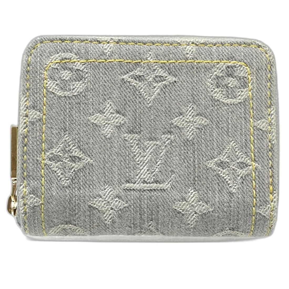 LOUIS VUITTON Louis Vuitton Wallet/Coin Case M14277 Zippy Coin Purse Monogram Denim Grey Women's: --- Catalog ---Category: SizeSize (HxWxD): 9cm x 11cm x 2cm / 3.54'' x 4.33'' x 0.78''Category: DesignType: Coin purse/coin caseColor: GrayGender: WomenMaterial: Monogram Denim Category: GeneralLine: 