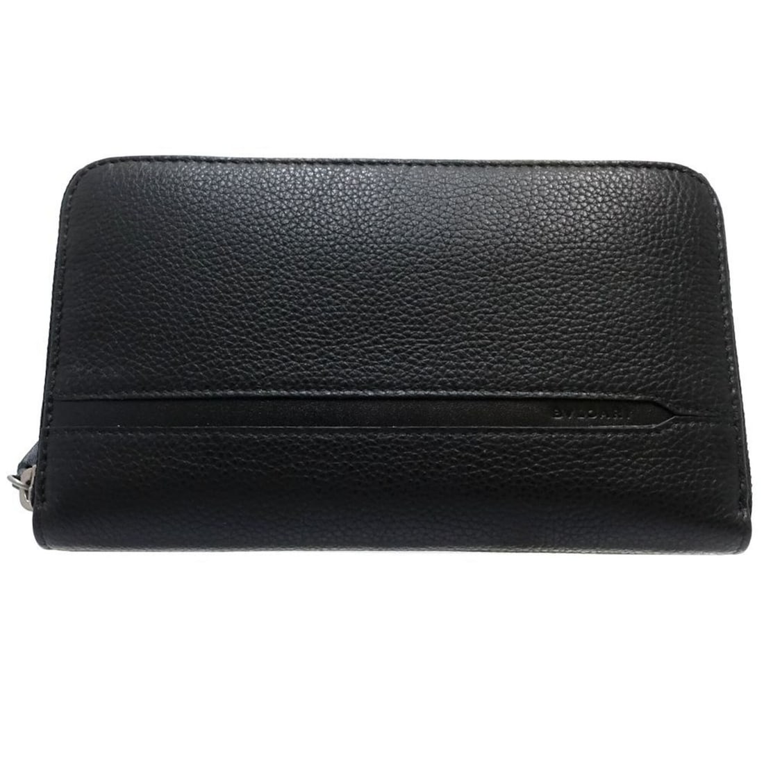BVLGARI Bulgari Long Wallet 36968 Octo Round Zipper Leather Black Men's 182195: --- Catalog ---Category: SizeSize (HxWxD): 11cm x 19cm x 2.5cm / 4.33'' x 7.48'' x 0.98''Category: DesignType: Long wallet (bi-fold)Color: BlackGender: MenMaterial: Leather Category: GeneralBrand: Bvl