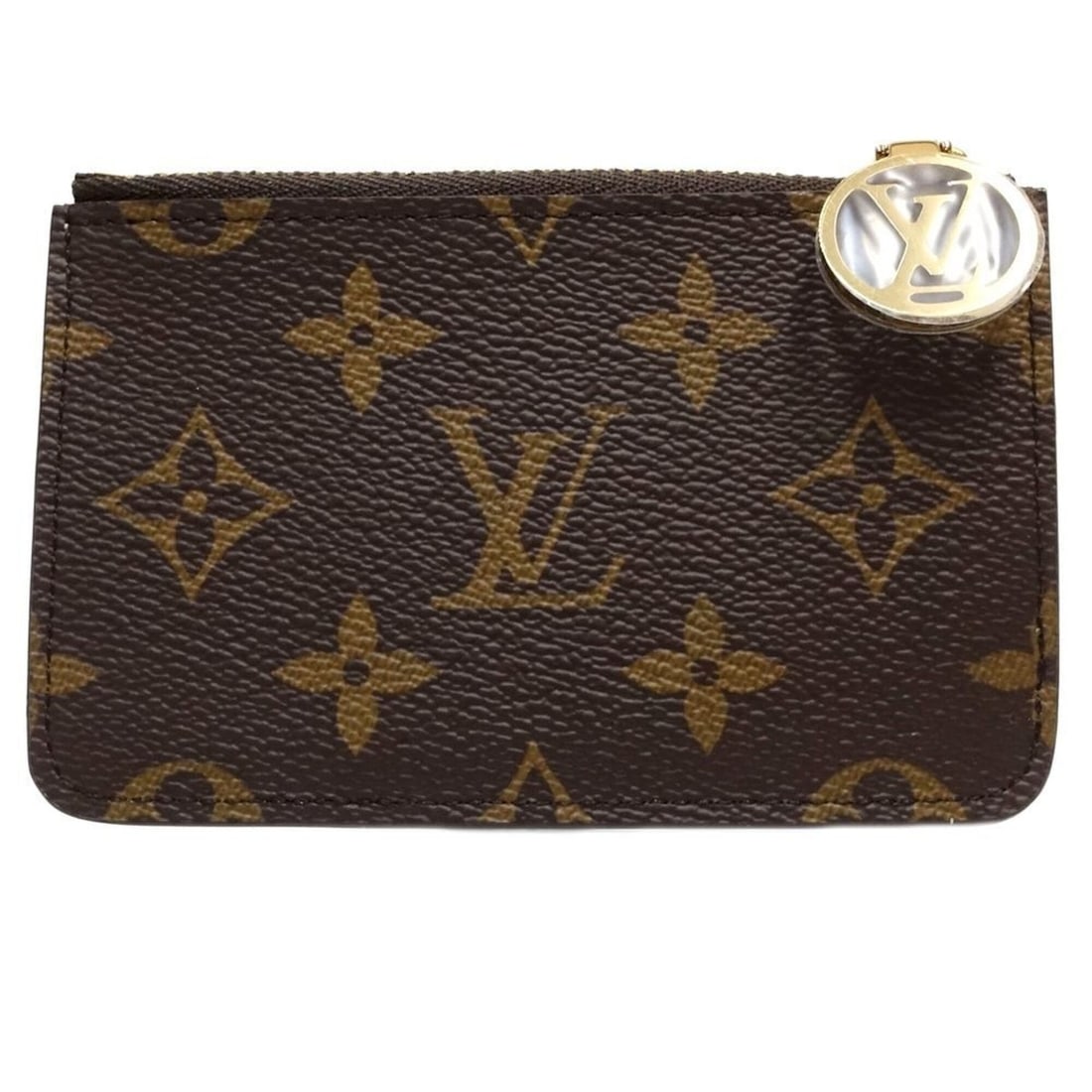 LOUIS VUITTON Louis Vuitton Monogram Wallet/Coin Case M29060 Portecarte Romy Confetti Pink Women's (1 of 7)