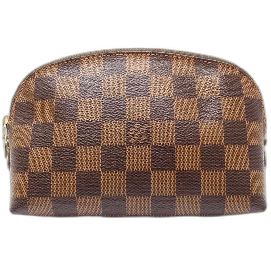 LOUIS VUITTON Louis Vuitton Damier Pouch N47516 Pochette Cosmetic PM Bag Ebene Women's 182188: --- Catalog ---Category: SizeSize (HxWxD): 12cm x 19cm x 6cm / 4.72'' x 7.48'' x 2.36''Category: DesignType: PouchColor: EbeneGender: WomenMaterial: Damier Canvas Category: GeneralLine: DamierBrand: L