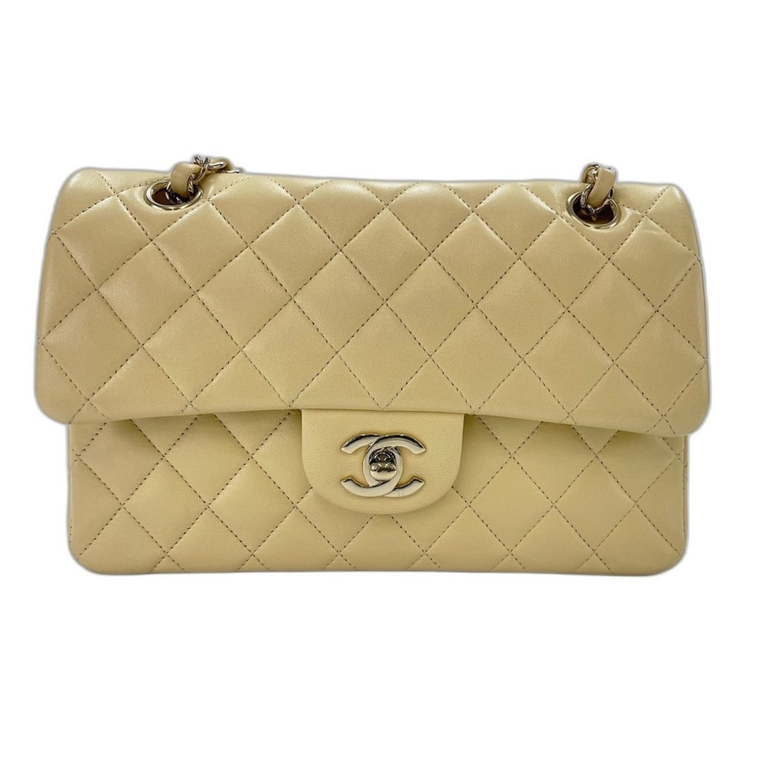 CHANEL Matelassé 23 Shoulder Bag, Yellow (1 of 19)
