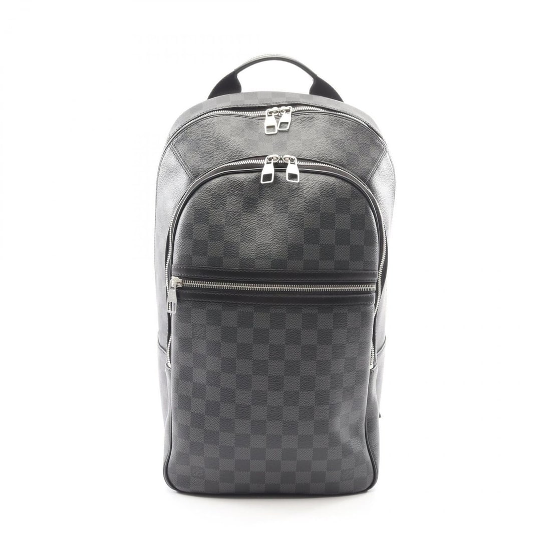 Louis Vuitton Michael Backpack/Handbag, Coated Canvas and Leather, Damier Graphite, Men's, Black,: --- Catalog ---Category: SizeSize (HxWxD): 45cm x 27cm / 17.71'' x 10.62''Category: DesignType: Backpack, HandbagColor: Black, Damier GraphiteGender: MenMaterial: Coated canvas Category: GeneralMPN: N