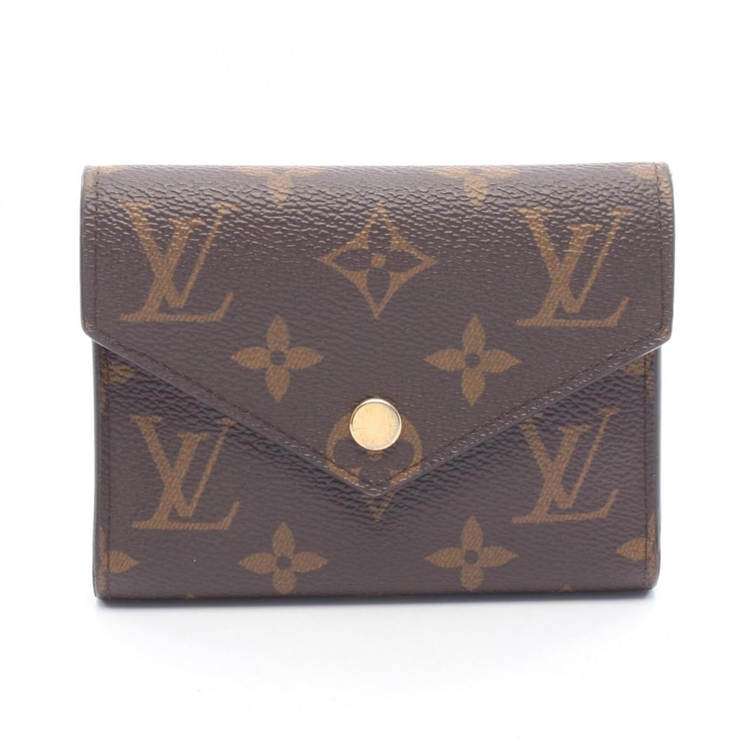 Louis Vuitton Portefeuille Victorine Monogram Fuchsia Tri-fold Wallet, Leather, Women's, Brown/Pink,: --- Catalog ---Category: SizeSize (HxWxD): 9.5cm x 12cm x 2.5cm / 3.74'' x 4.72'' x 0.98''Category: DesignType: Wallet (tri-fold)Color: Brown, PinkGender: WomenMaterial: Leather , PVC Category: Genera