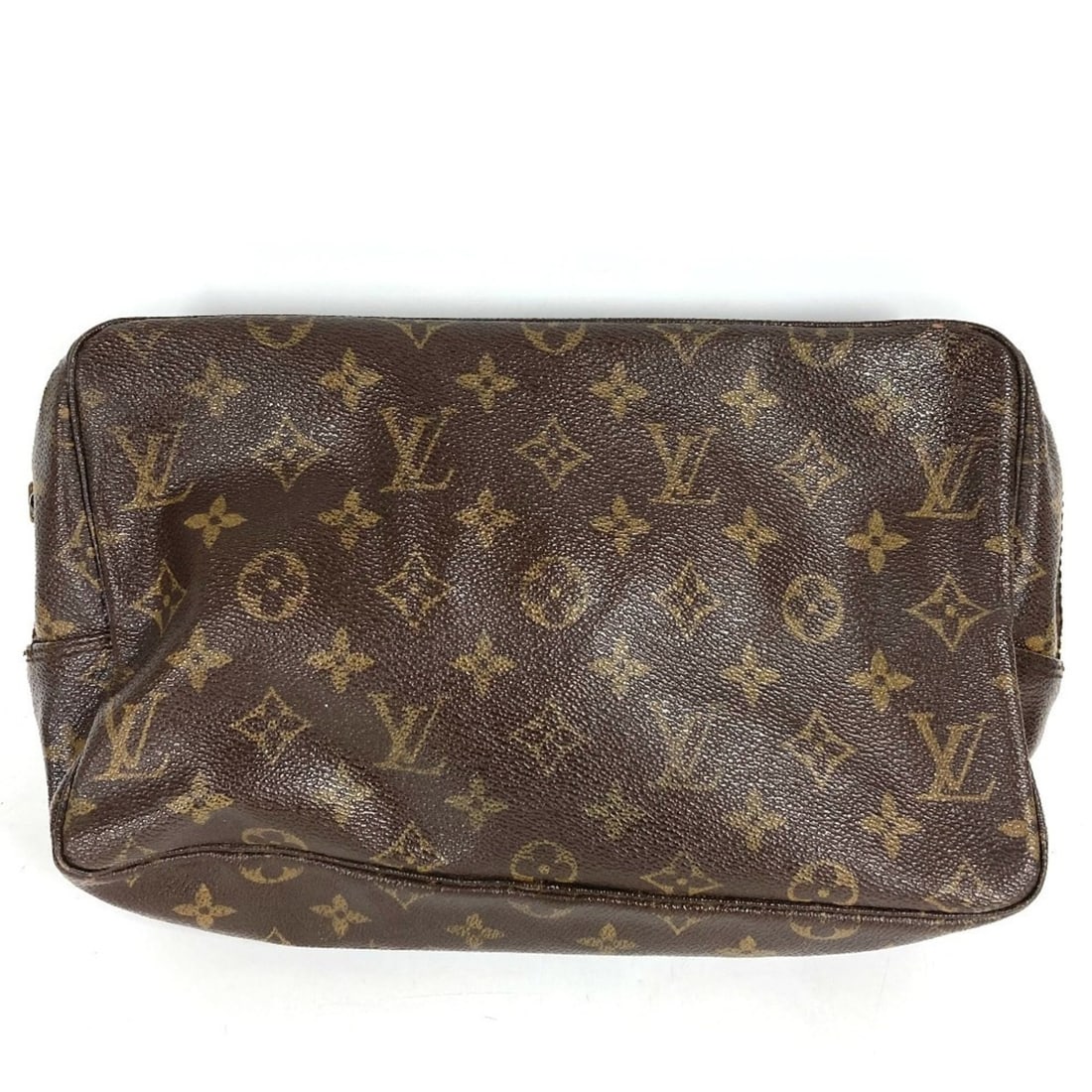 LOUIS VUITTON M47522 Monogram Trousses Toilette 28 Makeup Pouch Cosmetic Clutch Bag Second Canvas: --- Catalog ---Category: SizeSize (HxWxD): 16.5cm x 27cm / 6.49'' x 10.62''Category: DesignType: Clutch bag, PouchColor: Brown, Galle, MonogramGender: Men,WomenMaterial: Monogram Category: GeneralMPN: