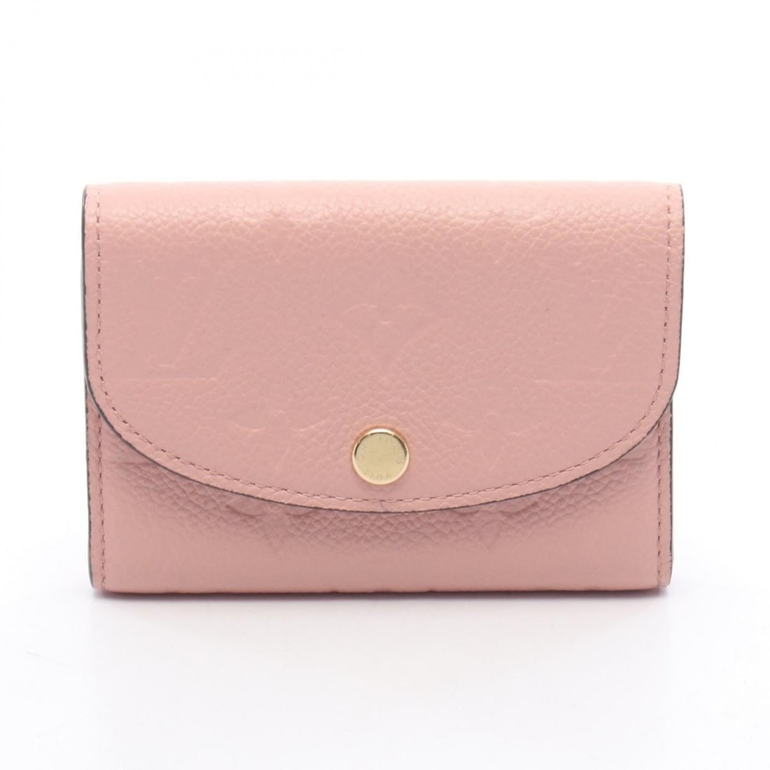 Louis Vuitton Portemonnaie Rosalie Monogram Empreinte Rose Poudre Bi-fold Wallet, Leather, Women's,: --- Catalog ---Category: SizeSize (HxWxD): 8cm x 11cm x 2.5cm / 3.14'' x 4.33'' x 0.98''Category: DesignType: Wallet (bi-fold)Color: Monogram, Pink, Rose PoudreGender: WomenMaterial: Leather Category: