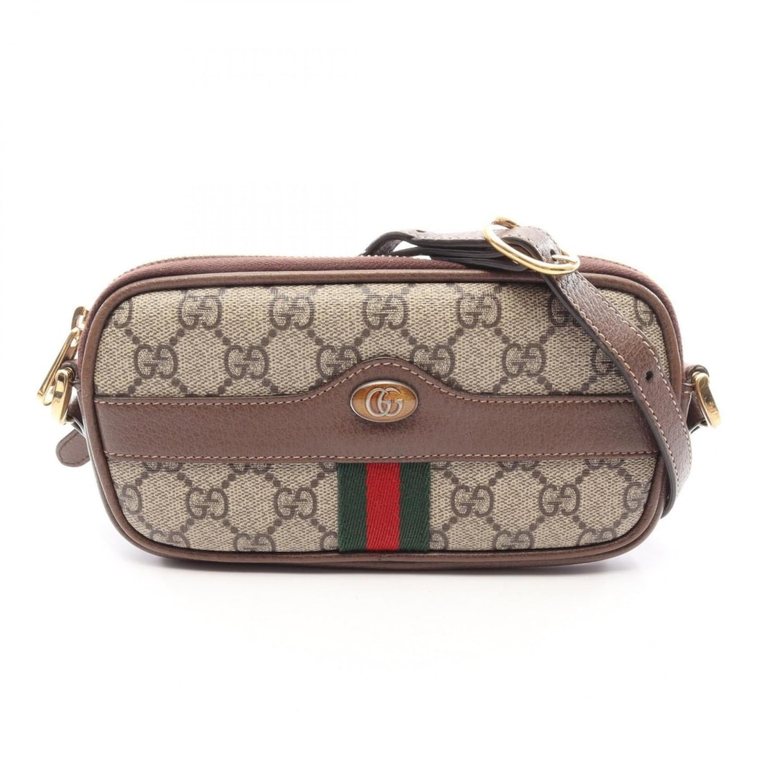 Gucci Ophidia GG Supreme Sherry Line Shoulder Bag/Handbag, Coated Canvas and Leather, Women's,: --- Catalog ---Category: SizeSize (HxWxD): 10cm x 19cm x 2cm / 3.93'' x 7.48'' x 0.78''Category: DesignType: Shoulder bagColor: Beige, Brown, Multi-colorGender: WomenMaterial: PVC , Coated canvas , Le