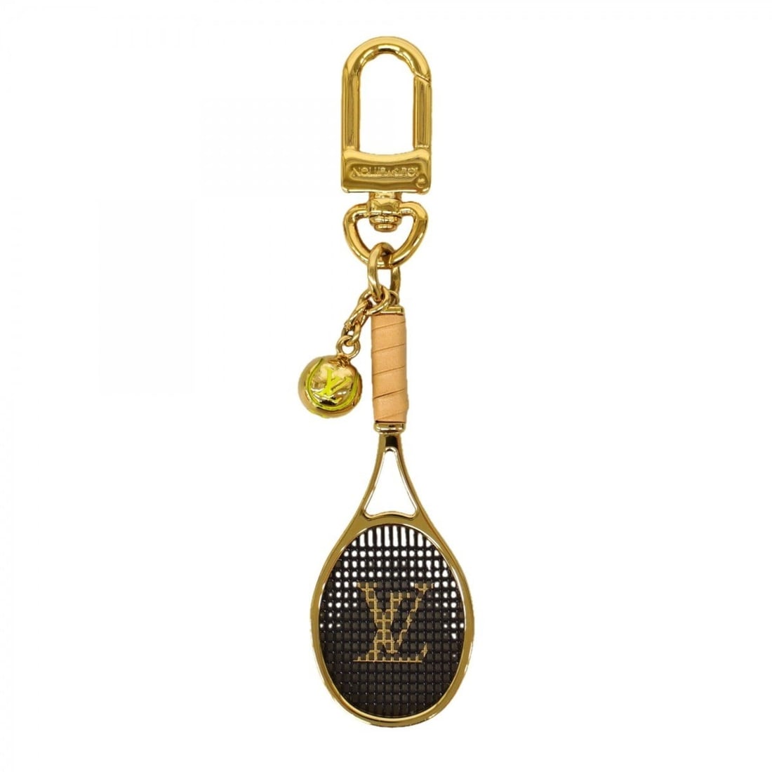 Louis Vuitton Keychain Charm Bijou Sac LV Serve M00839 Gold Black Women's: --- Catalog ---Category: SizeSize (HxWxD): 13.5cm x 3cm x 1cm / 5.31'' x 1.18'' x 0.39''Category: DesignType: KeyringColor: Black, GoldGender: WomenCategory: GeneralMPN: M00839Brand: Louis Vuitton--- 