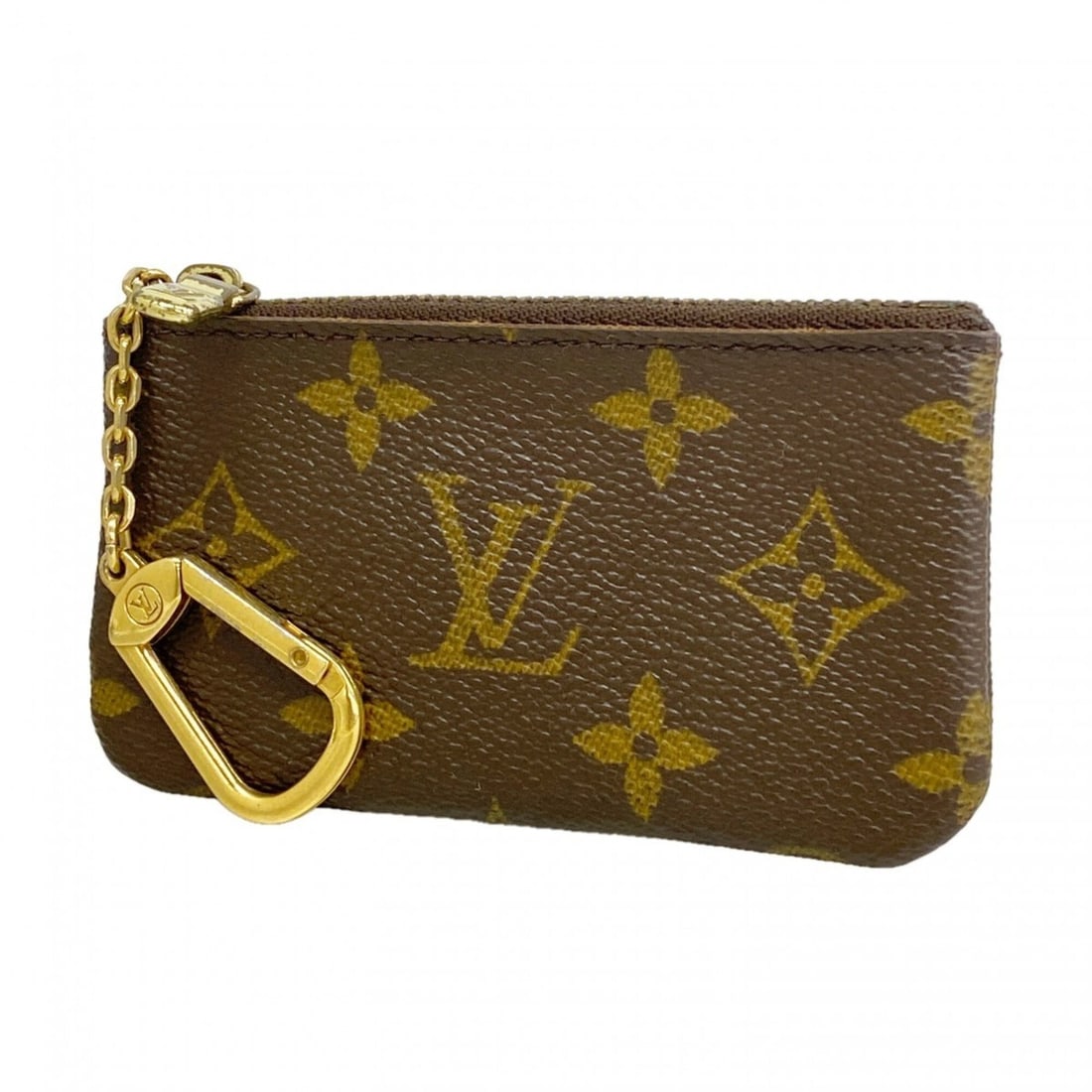 Louis Vuitton Monogram Pochette Clé M62650 Brown Wallet/Coin Case for Men and Women: --- Catalog ---Category: SizeSize (HxWxD): 6.5cm x 11.5cm x 1cm / 2.55'' x 4.52'' x 0.39''Category: DesignType: Coin purse/coin caseColor: BrownGender: Men,WomenCategory: GeneralMPN: M62650Brand: Loui