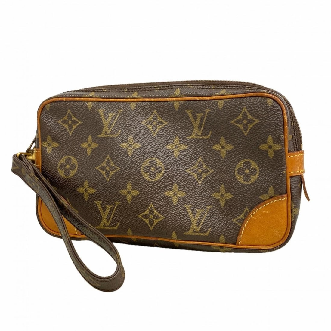 Louis Vuitton Monogram Marly Dragonne PM Clutch Bag M51827 Brown Men's: --- Catalog ---Category: SizeSize (HxWxD): 12cm x 21cm x 4cm / 4.72'' x 8.26'' x 1.57''Category: DesignType: Clutch bagColor: BrownGender: MenCategory: GeneralMPN: M51827Brand: Louis Vuitton--- Item L
