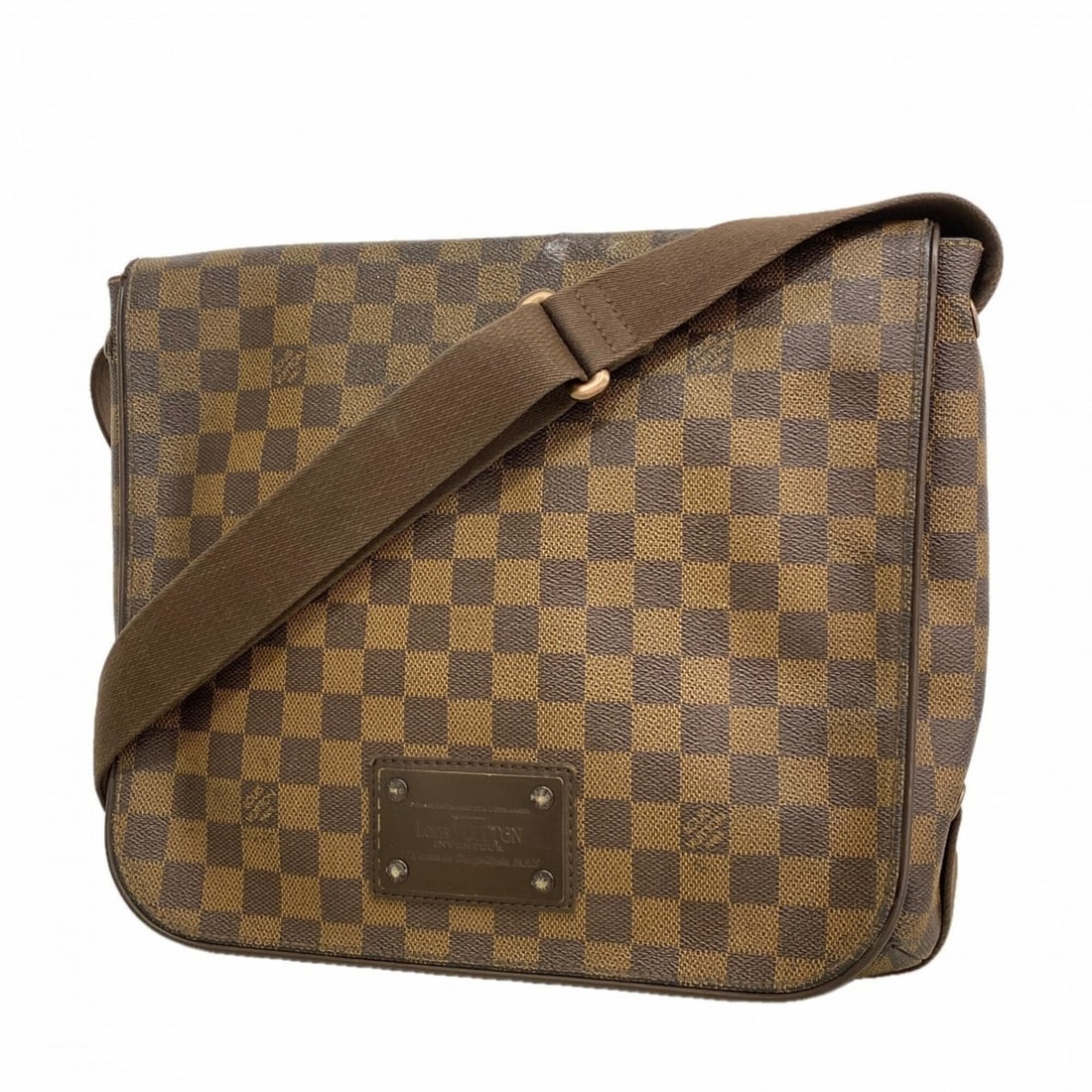 Louis Vuitton Damier Brooklyn MM Shoulder Bag N51211 Ebene Women's: --- Catalog ---Category: SizeSize (HxWxD): 30cm x 33cm x 9.5cm / 11.81'' x 12.99'' x 3.74''Category: DesignType: Shoulder bagColor: EbeneGender: WomenCategory: GeneralMPN: N51211Brand: Louis Vuitton--
