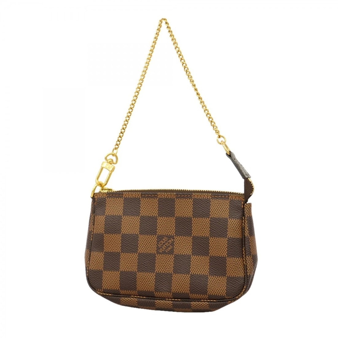 Louis Vuitton Damier Mini Pochette Accessoires N58009 Ebene Women's Bag/Pouch: --- Catalog ---Category: SizeSize (HxWxD): 10cm x 14.5cm x 3cm / 3.93'' x 5.7'' x 1.18''Category: DesignType: PouchColor: EbeneGender: WomenCategory: GeneralMPN: N58009Brand: Louis Vuitton--- Item Lis