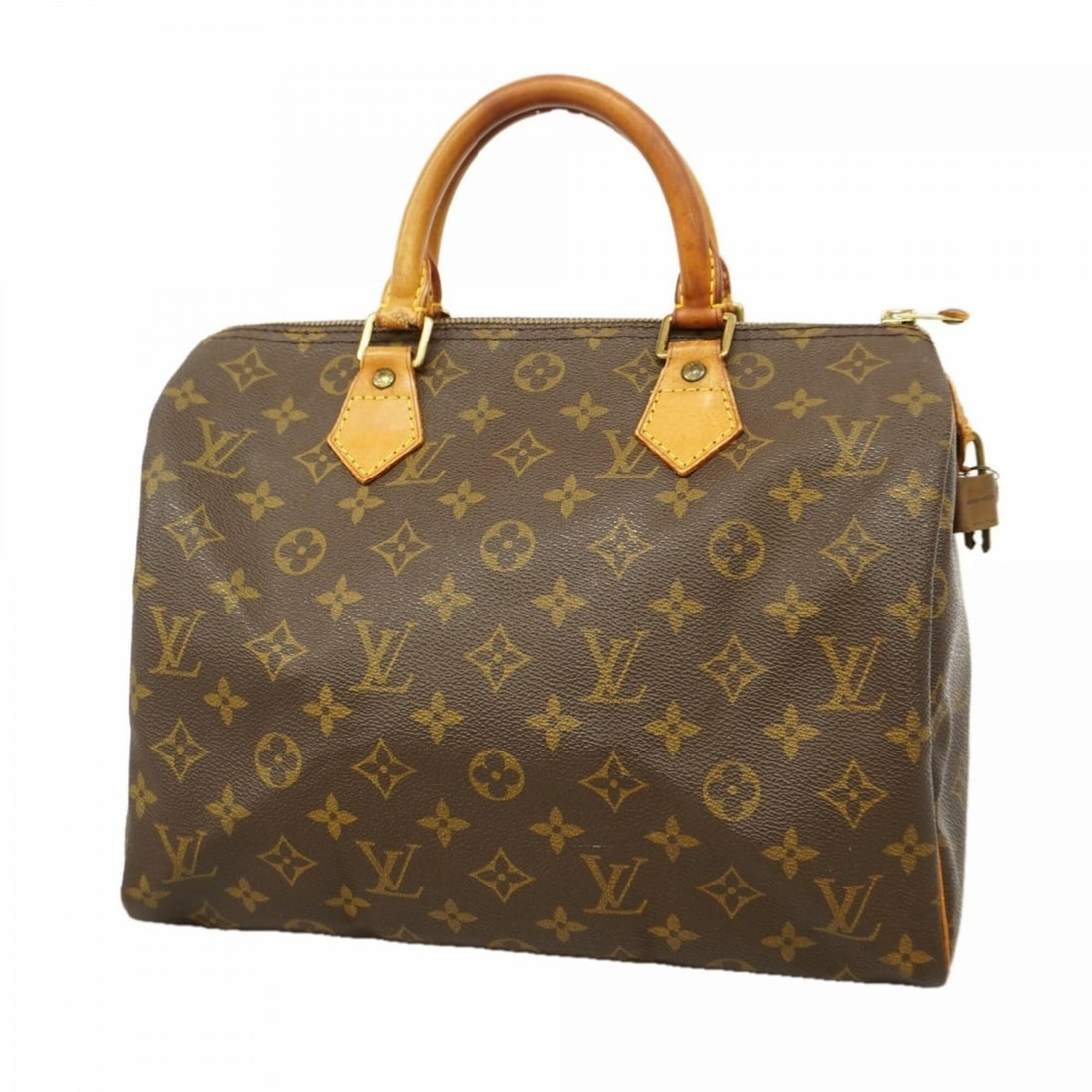 Louis Vuitton Monogram Speedy 30 Handbag M41108 Brown Women's: --- Catalog ---Category: SizeSize (HxWxD): 21cm x 30cm x 17cm / 8.26'' x 11.81'' x 6.69''Category: DesignType: HandbagColor: BrownGender: WomenCategory: GeneralMPN: M41108Brand: Louis Vuitton--- Item 