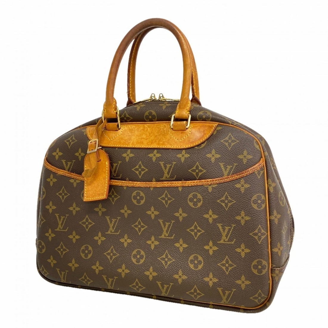 Louis Vuitton Monogram Deauville Handbag M47270 Brown Women's: --- Catalog ---Category: SizeSize (HxWxD): 26cm x 34cm x 13cm / 10.23'' x 13.38'' x 5.11''Category: DesignType: HandbagColor: BrownGender: WomenCategory: GeneralMPN: M47270Brand: Louis Vuitton--- Item