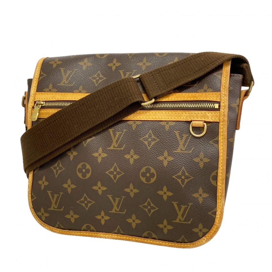 Louis Vuitton Monogram Bosphore PM Shoulder Bag M40106 Brown Men's (1 of 12)