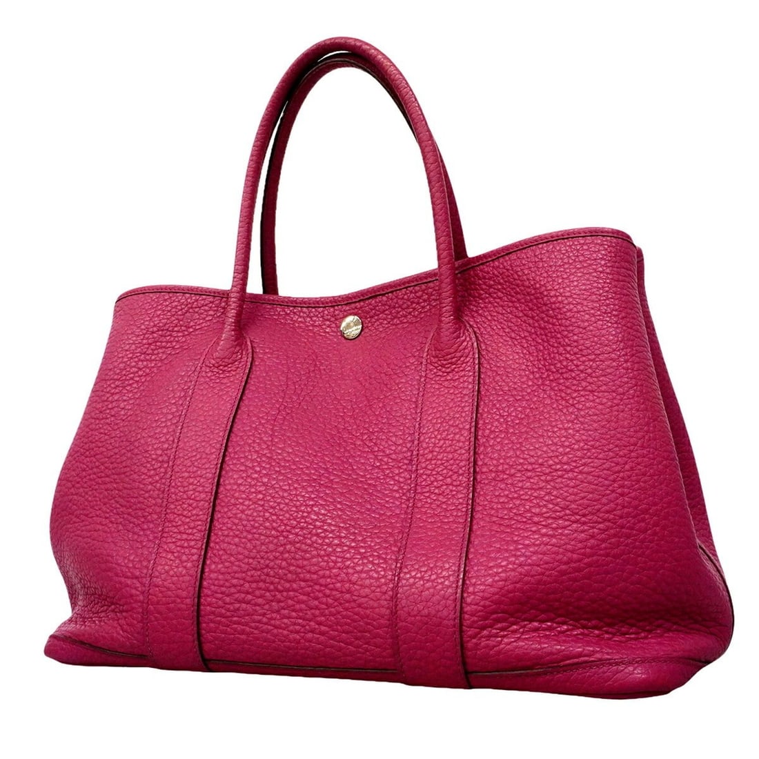 Hermes Garden PM Tote Bag, Negonda Tosca, ?O stamp, Ladies' P3333380: --- Catalog ---Category: SizeSize (HxWxD): 24cm x 35.5cm x 17cm / 9.44'' x 13.97'' x 6.69''Category: DesignType: Tote bagColor: ToscaGender: WomenMaterial: Negonda leather Hardware Color: SilverCatego