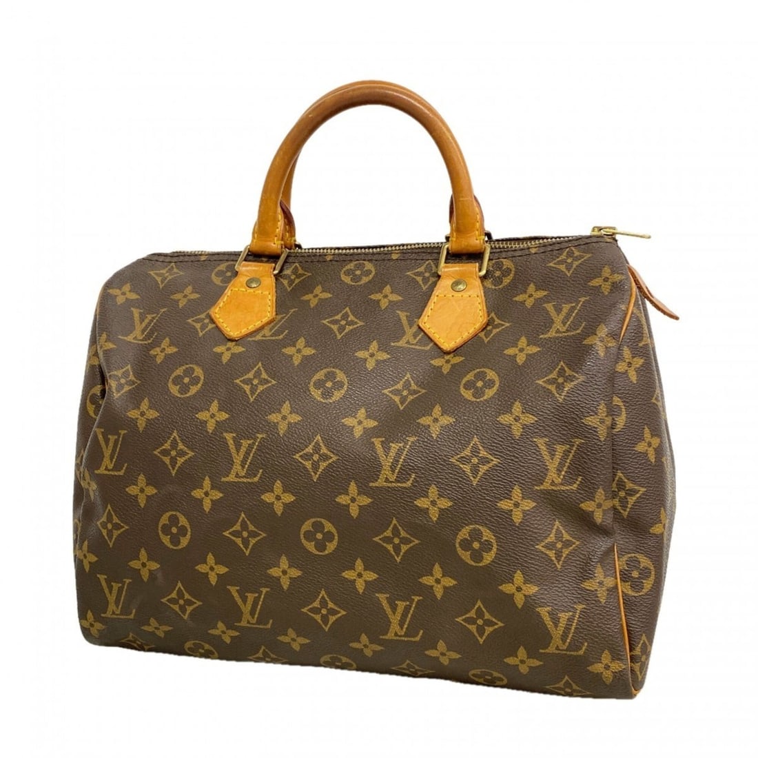 Louis Vuitton Monogram Speedy 30 Handbag M41108 Brown Women's (1 of 11)
