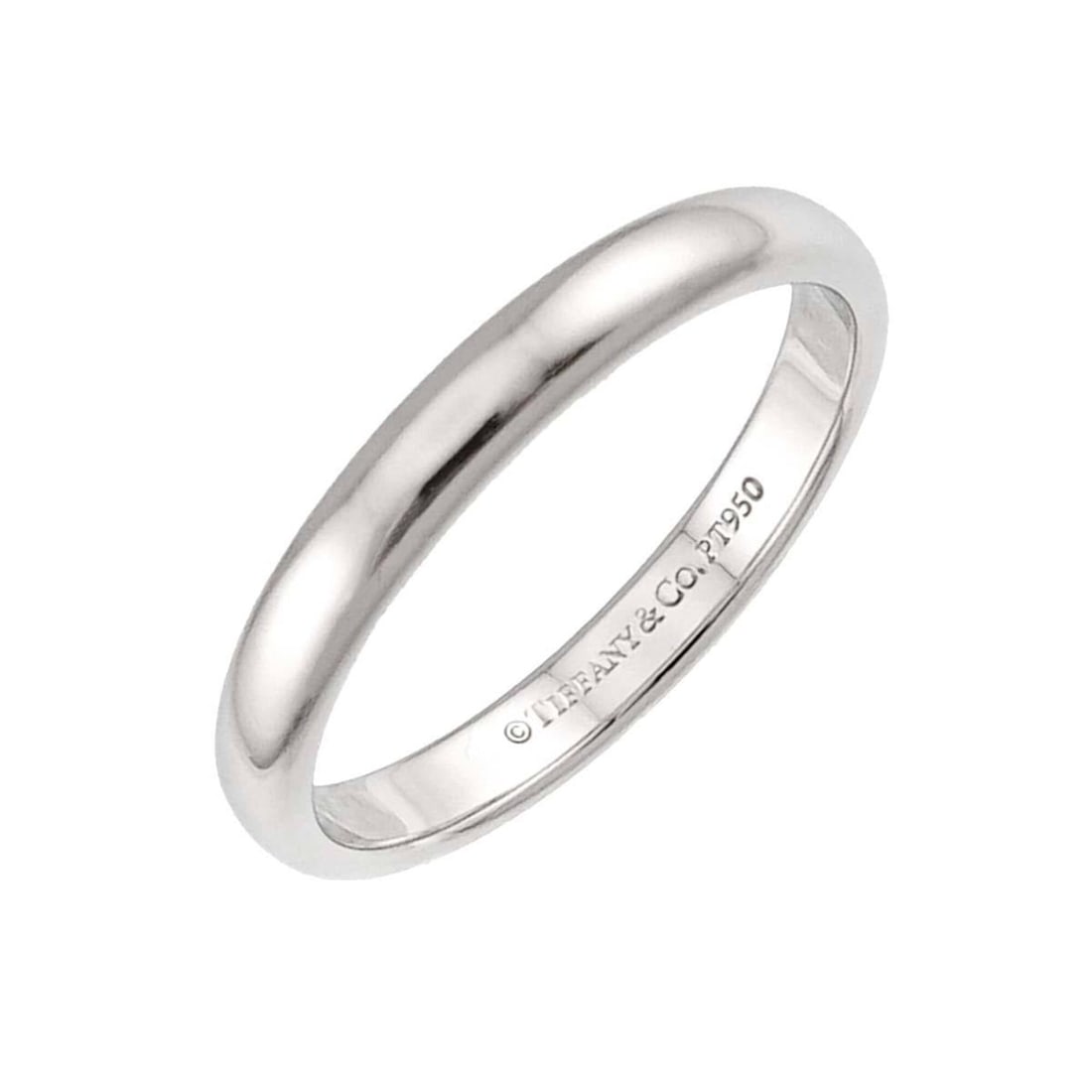 Tiffany & Co. Forever 1 Ring, 2.9mm wide, Platinum (Pt): --- Catalog ---Category: SizeJP Size: 16.5US Size: 8Category: DesignType: Band ringGender: WomenMaterial: Platinum 950Category: GeneralBrand: Tiffany--- Item List ---Section: ConditionRanking: Rank SA