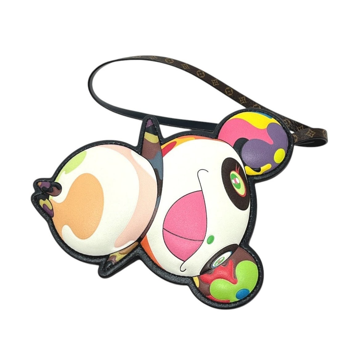 LOUIS VUITTON M02440 LV × TM Takashi Murakami Collaboration Accessory Bag Charm Superflat Panda: --- Catalog ---Category: SizeSize (HxWxD): 32.5cm x 12cm x 2cm / 12.79'' x 4.72'' x 0.78''Category: DesignType: KeyringColor: Monogram, Multi-colorGender: WomenMaterial: Canvas, MonogramCategory: Gene