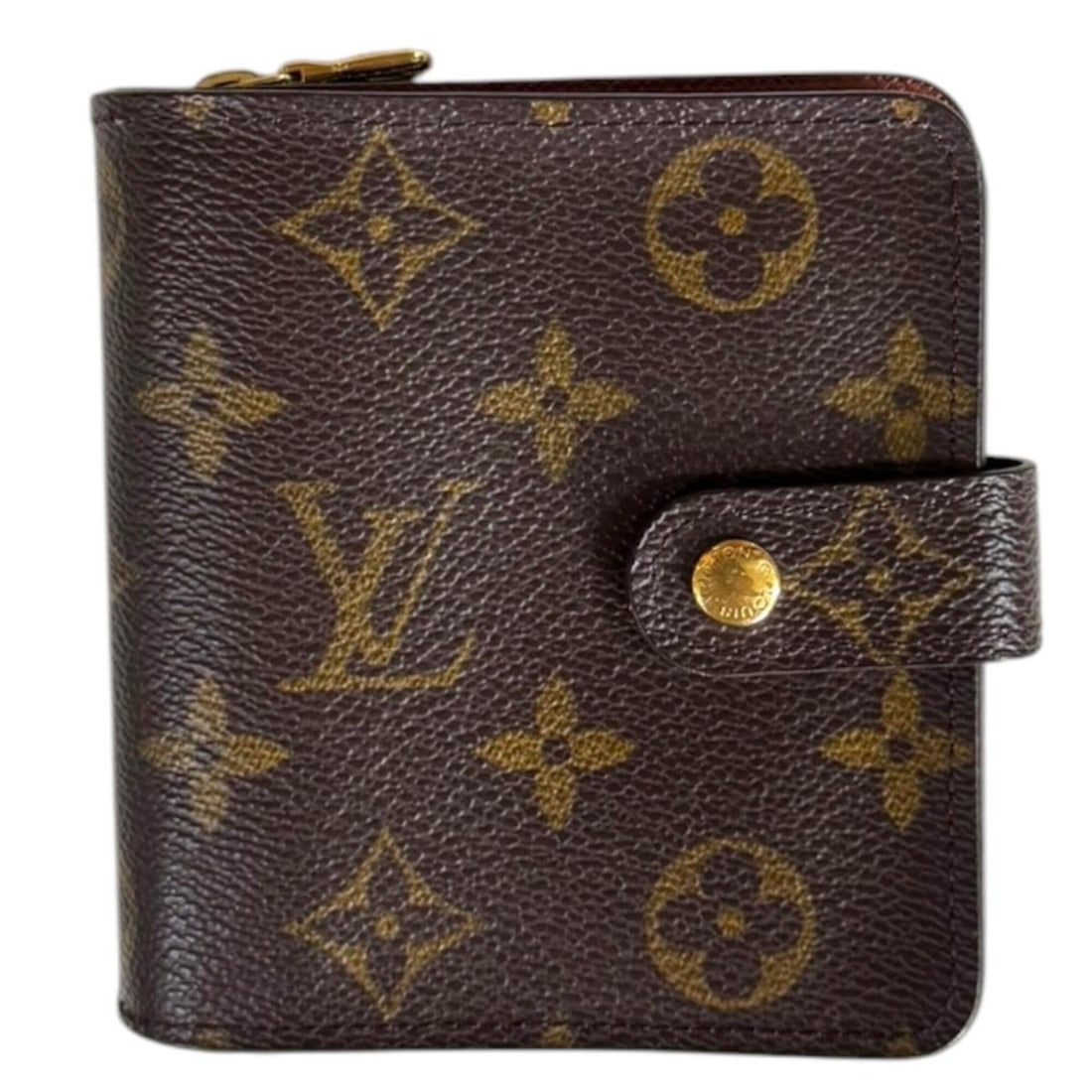 Louis Vuitton Compact Zip Monogram Bi-fold Wallet, Canvas M61667, Men's and Women's, LOUIS VUITTON (1 of 15)