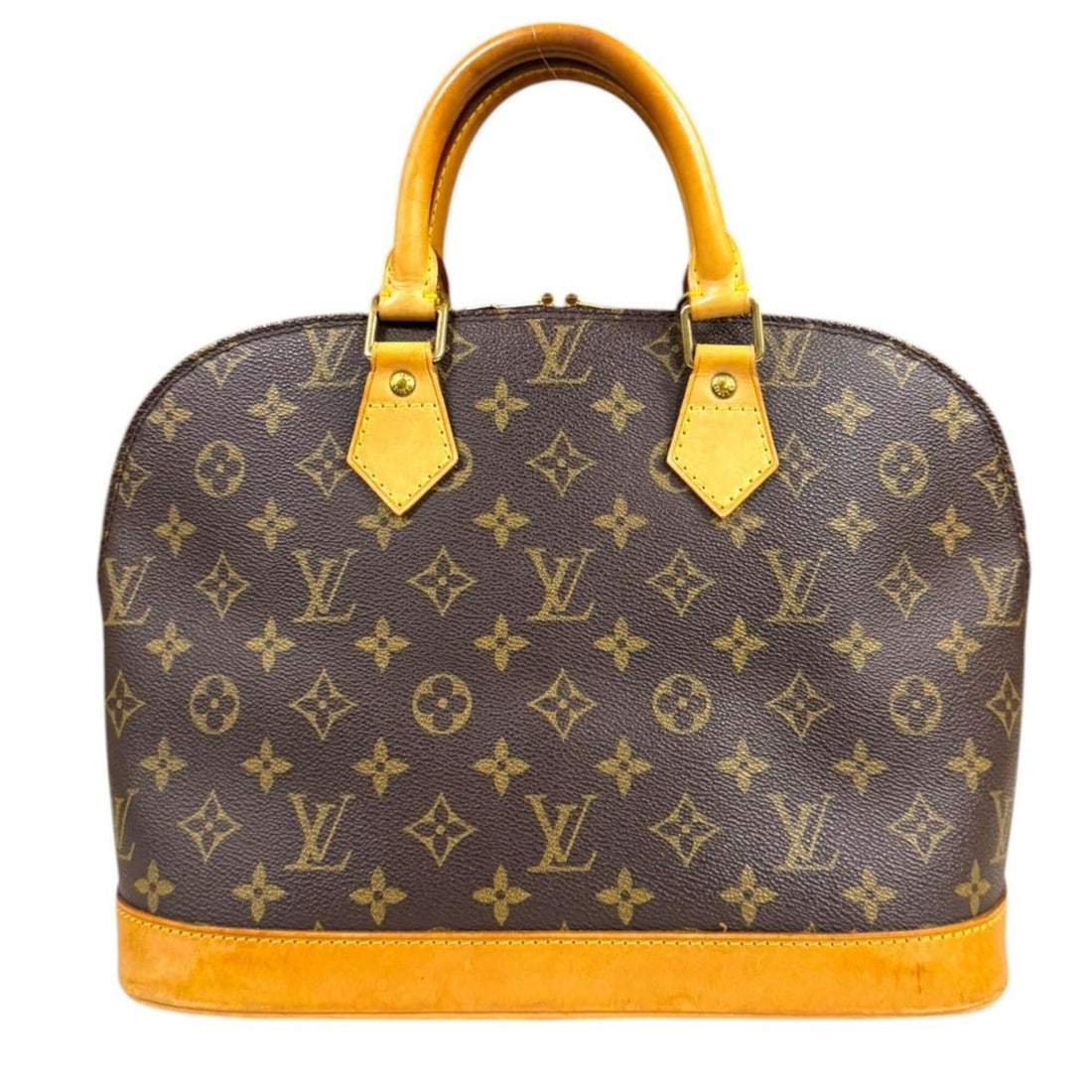 Louis Vuitton Alma Monogram Handbag, Canvas M51130 Brown, Women's LOUIS VUITTON (1 of 17)