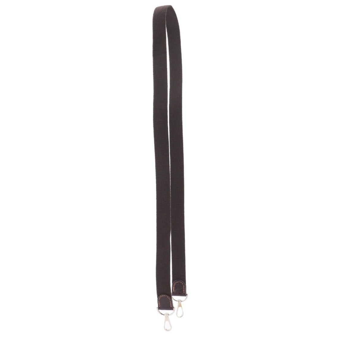 Hermes Evelyne Shoulder Strap, Canvas and Leather, Brown, Silver Hardware: --- Catalog ---Category: SizeSize (HxWxD): 100cm x 2.5cm / 39.37'' x 0.98''Category: DesignType: StrapColor: BrownGender: Women,MenMaterial: Canvas, LeatherCategory: GeneralBrand: HermesCountry of Ori