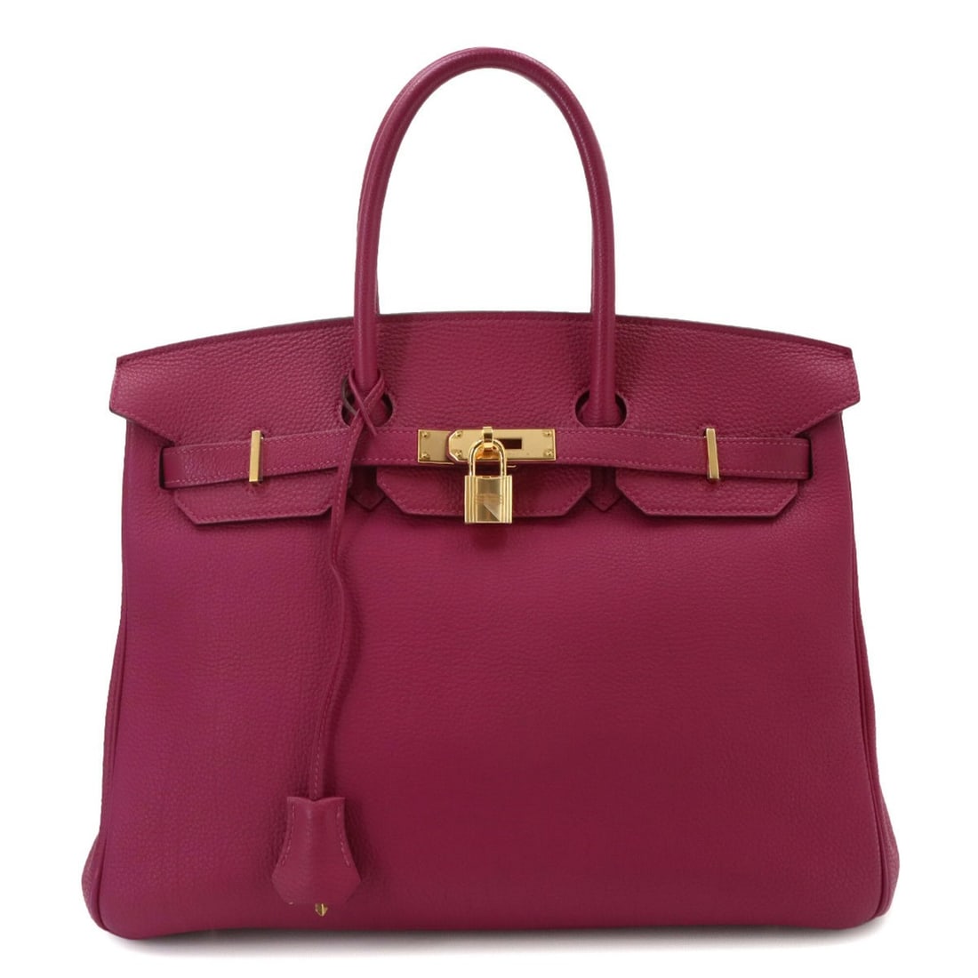 Birkin 35 Hermes HERMES Handbag Togo Tosca ?Q stamp Gold hardware: --- Catalog ---Category: SizeSize (HxWxD): 26cm x 35cm x 18cm / 10.23'' x 13.77'' x 7.08''Category: DesignType: HandbagColor: ToscaGender: WomenMaterial: Togo leather Category: GeneralBrand: HermesCou