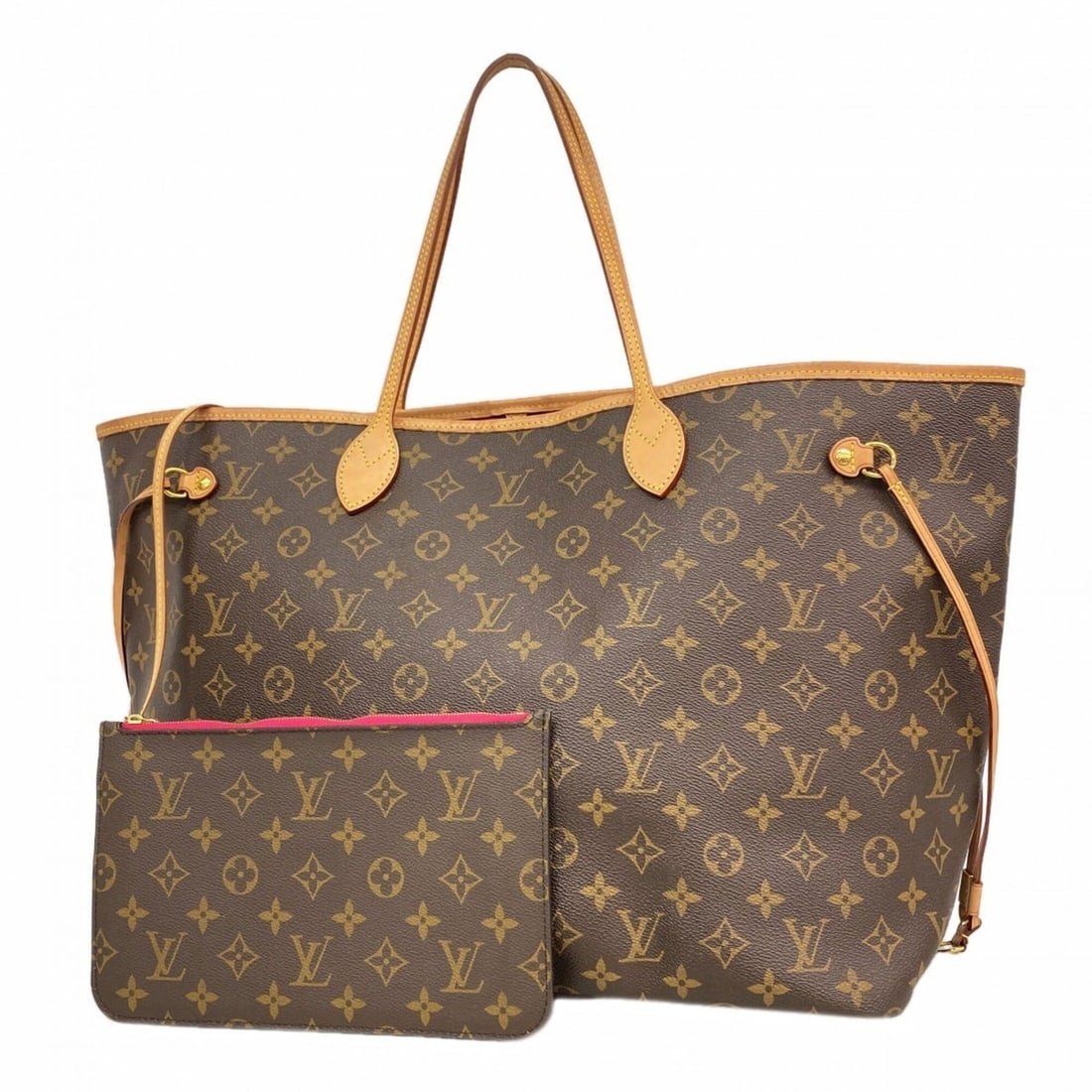 Louis Vuitton Monogram Neverfull GM Tote Bag M40991 Fuchsia (Women's): --- Catalog ---Category: SizeSize (HxWxD): 32cm x 40cm x 19.5cm / 12.59'' x 15.74'' x 7.67''Category: DesignType: Tote bagColor: FuchsiaGender: WomenCategory: GeneralMPN: M40991Brand: Louis Vuitton---