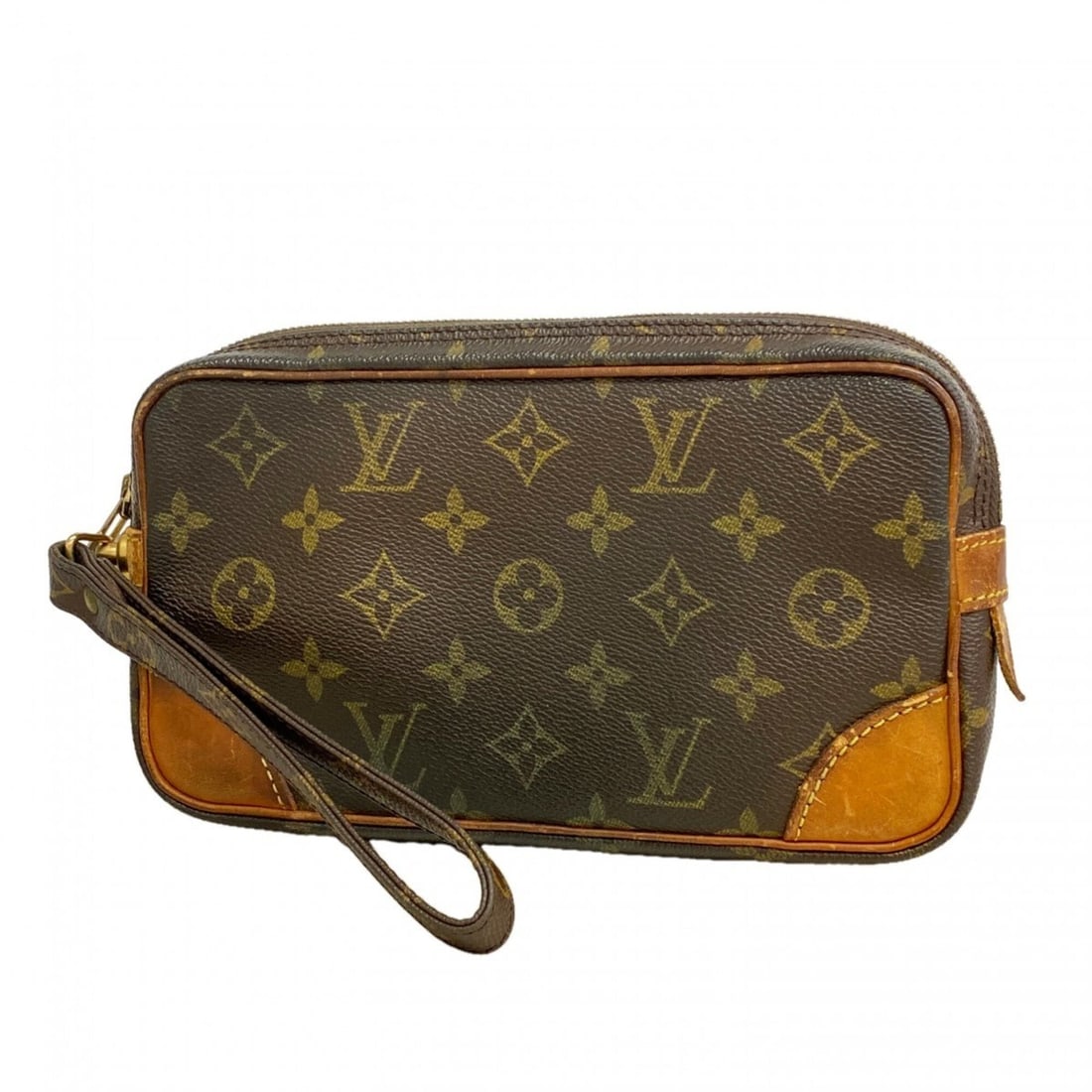 Louis Vuitton Monogram Marly Dragonne PM Clutch Bag M51827 Brown Men's: --- Catalog ---Category: SizeSize (HxWxD): 12cm x 21.5cm x 4cm / 4.72'' x 8.46'' x 1.57''Category: DesignType: Clutch bagColor: BrownGender: MenCategory: GeneralMPN: M51827Brand: Louis Vuitton--- Item