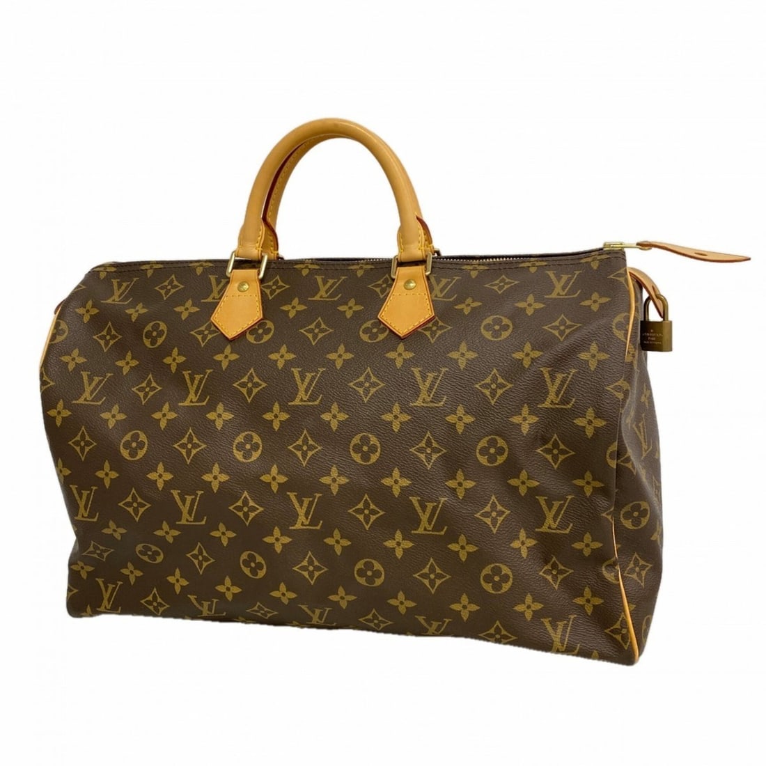 Louis Vuitton Monogram Speedy 40 Handbag M41106 Brown Women's (1 of 9)