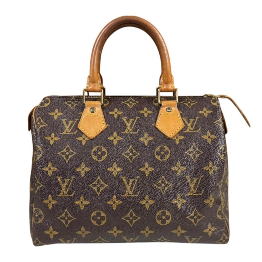 Louis Vuitton Speedy 25 Monogram Handbag, Canvas, M41528, Brown, Women's, LOUIS VUITTON (1 of 17)