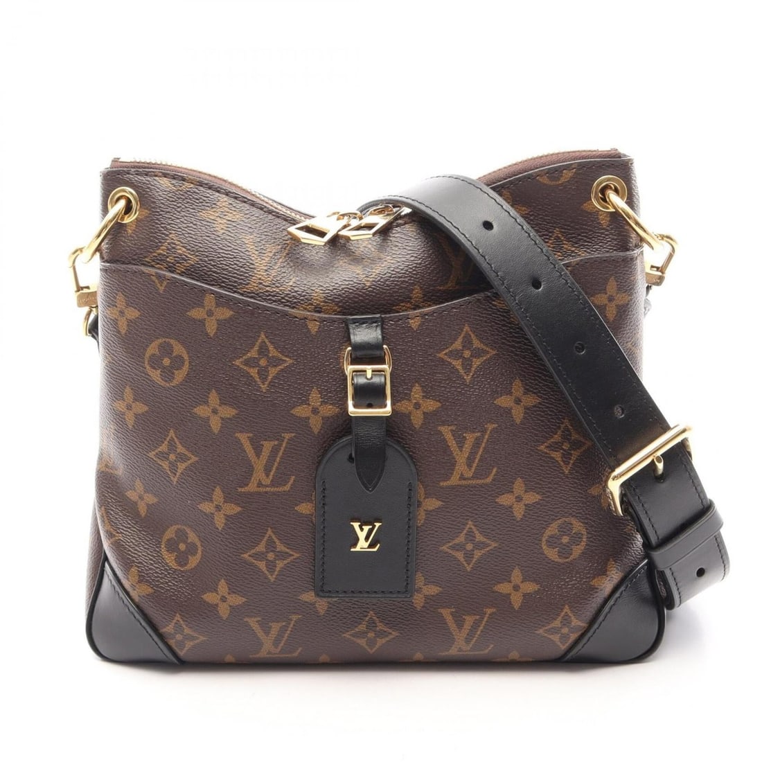Louis Vuitton Odeon NM PM Monogram Noir Shoulder Bag/Handbag, Coated Canvas and Leather, Women's,: --- Catalog ---Category: SizeSize (HxWxD): 20cm x 25cm x 8cm / 7.87'' x 9.84'' x 3.14''Category: DesignType: Handbag, Shoulder bagColor: Black, Brown, Monogram, NoirGender: WomenMaterial: Monogram , L
